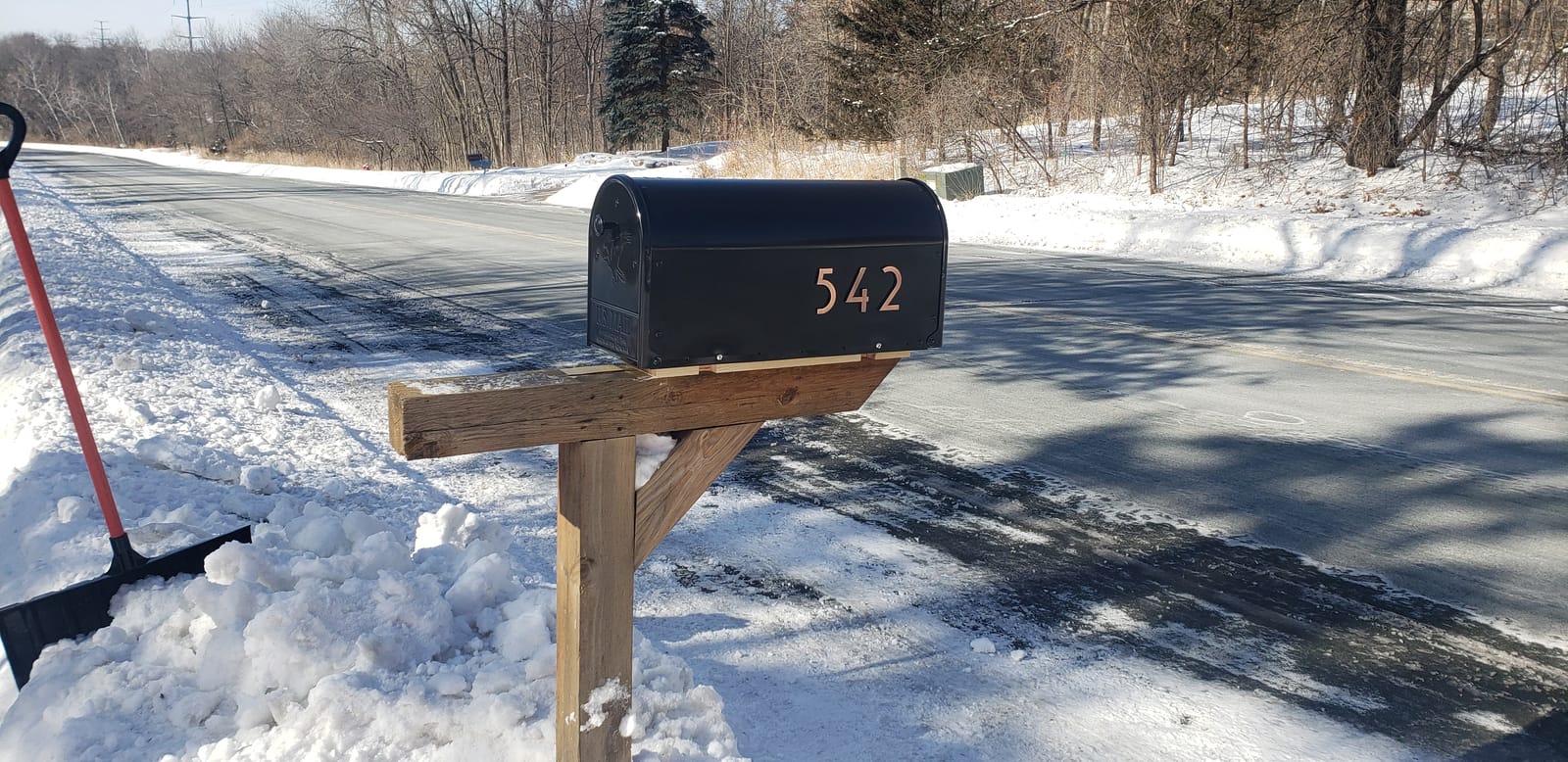 Gibraltar Mailboxes OM160BEC Outback Double Door, Large Capacity Mailbox, Black customer photo 2