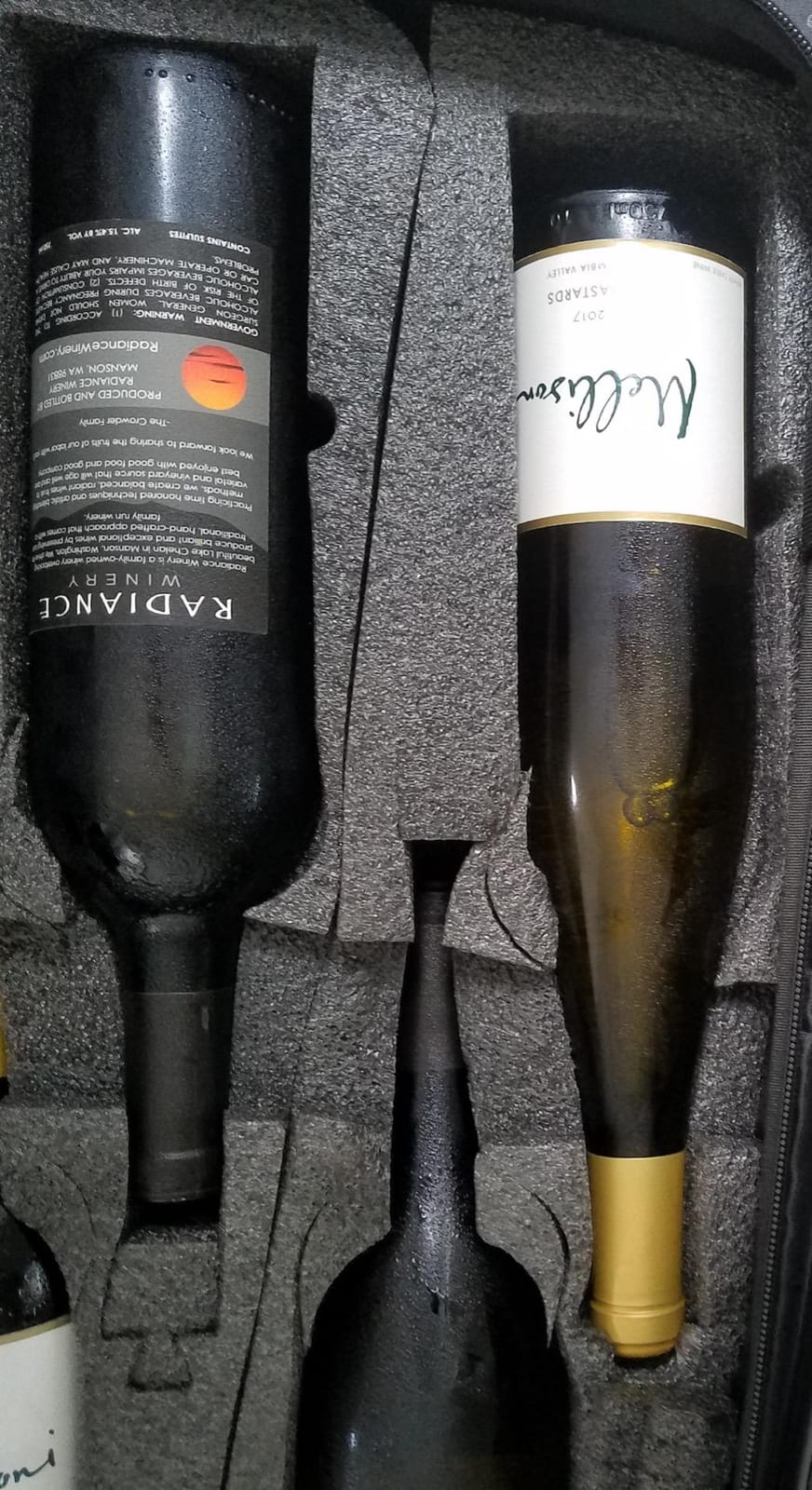 VinGardeValise Grande Wine Suitcase - 12-Bottle Travel Luggage, TSA-Approved, Durable Hard Shell, Shockproof Foam, Secure Bottle Protection for Enthusiasts & Collectors - Silver customer photo 1