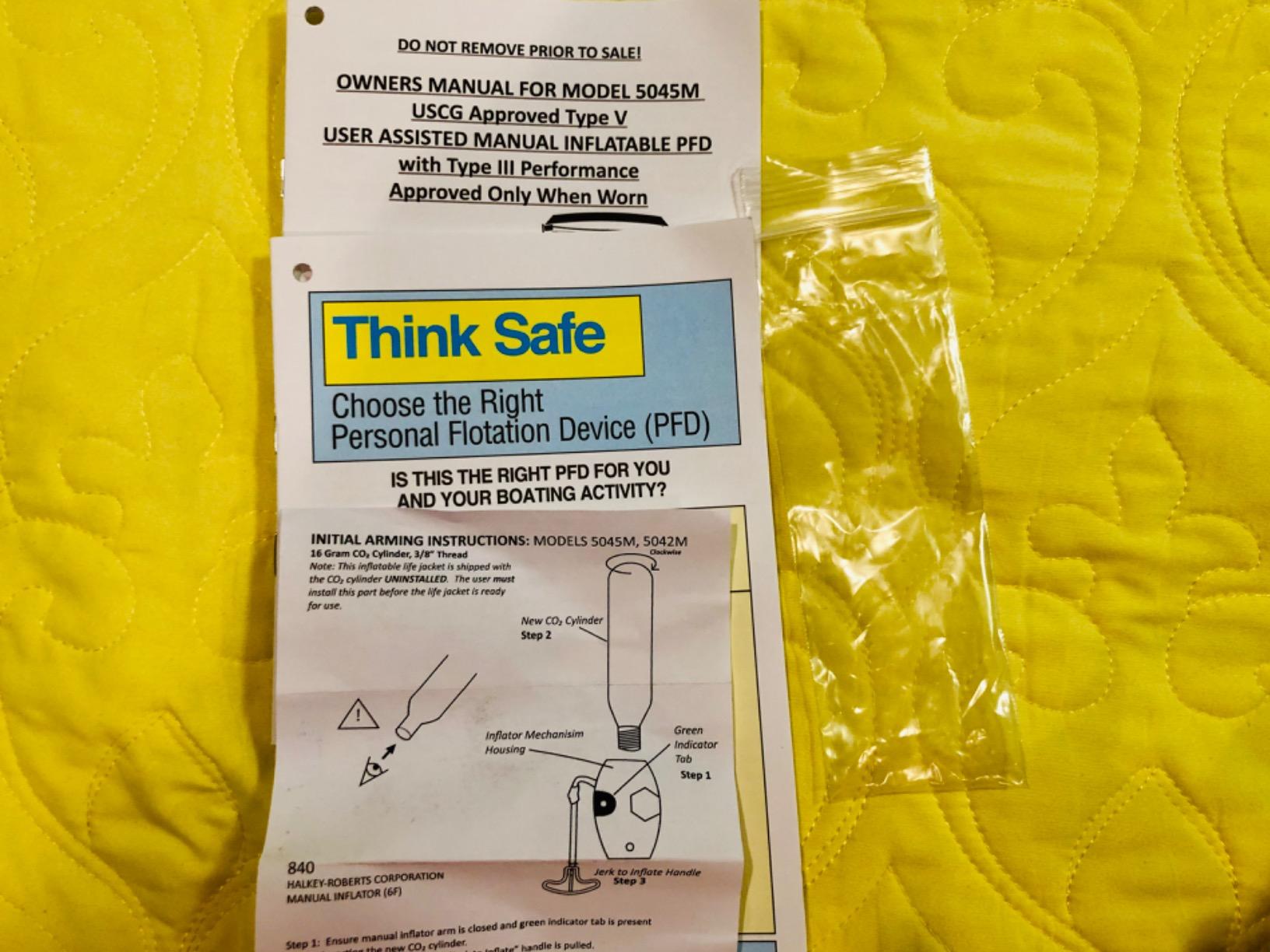 Onyx M-16 Manual Inflatable Belt Pack, U.S. Coast Guard Approved, Low Profile, Compact Design, Approved for Users 16 Years and Older; and Over 80 pounds customer photo 2
