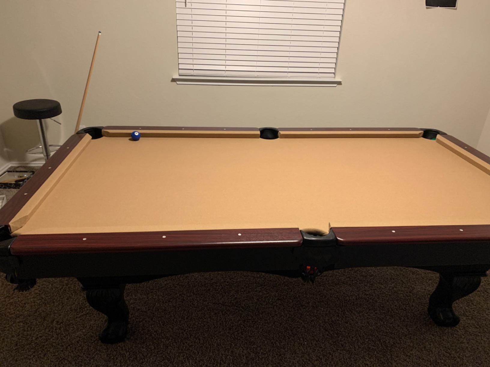 Taurus 8-Foot Tournament Billiard/Pool Table - Professional Competition Game Table customer photo 2