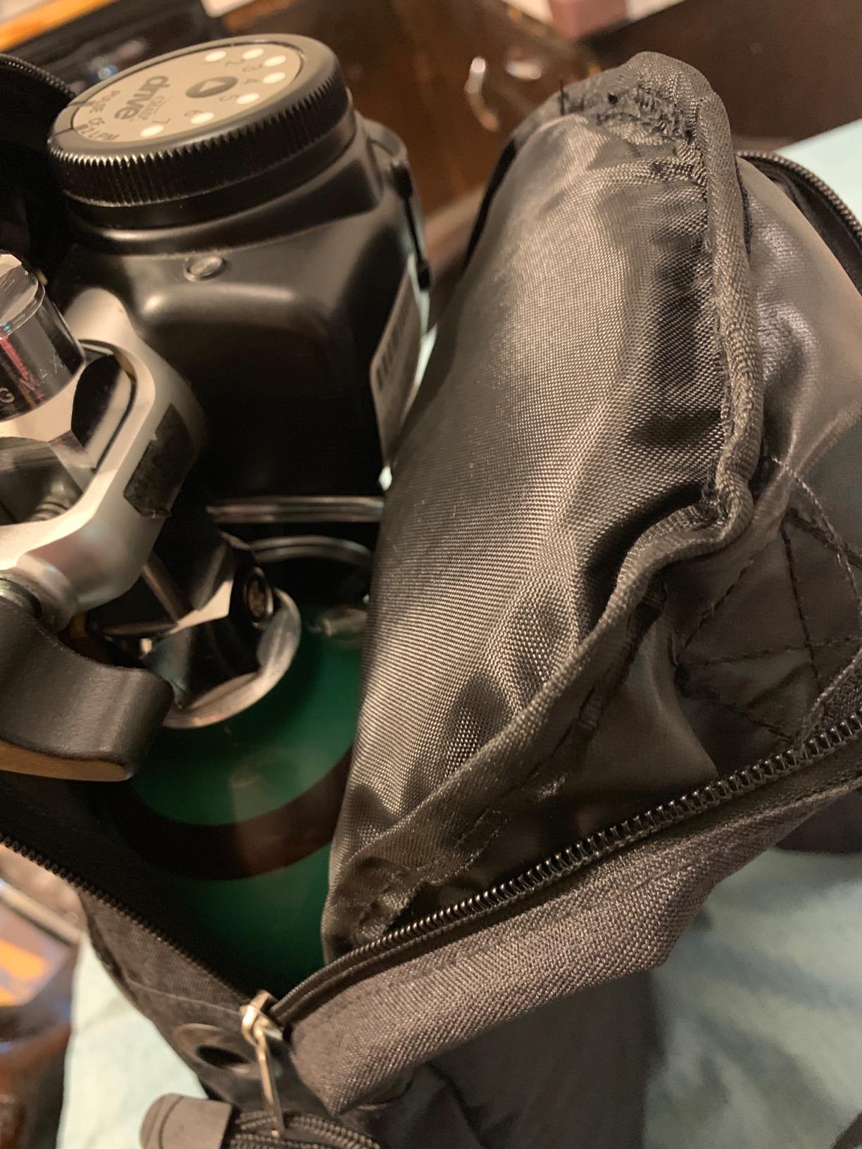 Vive Oxygen Tank Holder Bag - Portable Cylinder Backpack for Wheelchair / Walker / Travel - Fits A, B, C, M2, ML6, M7 customer photo 1