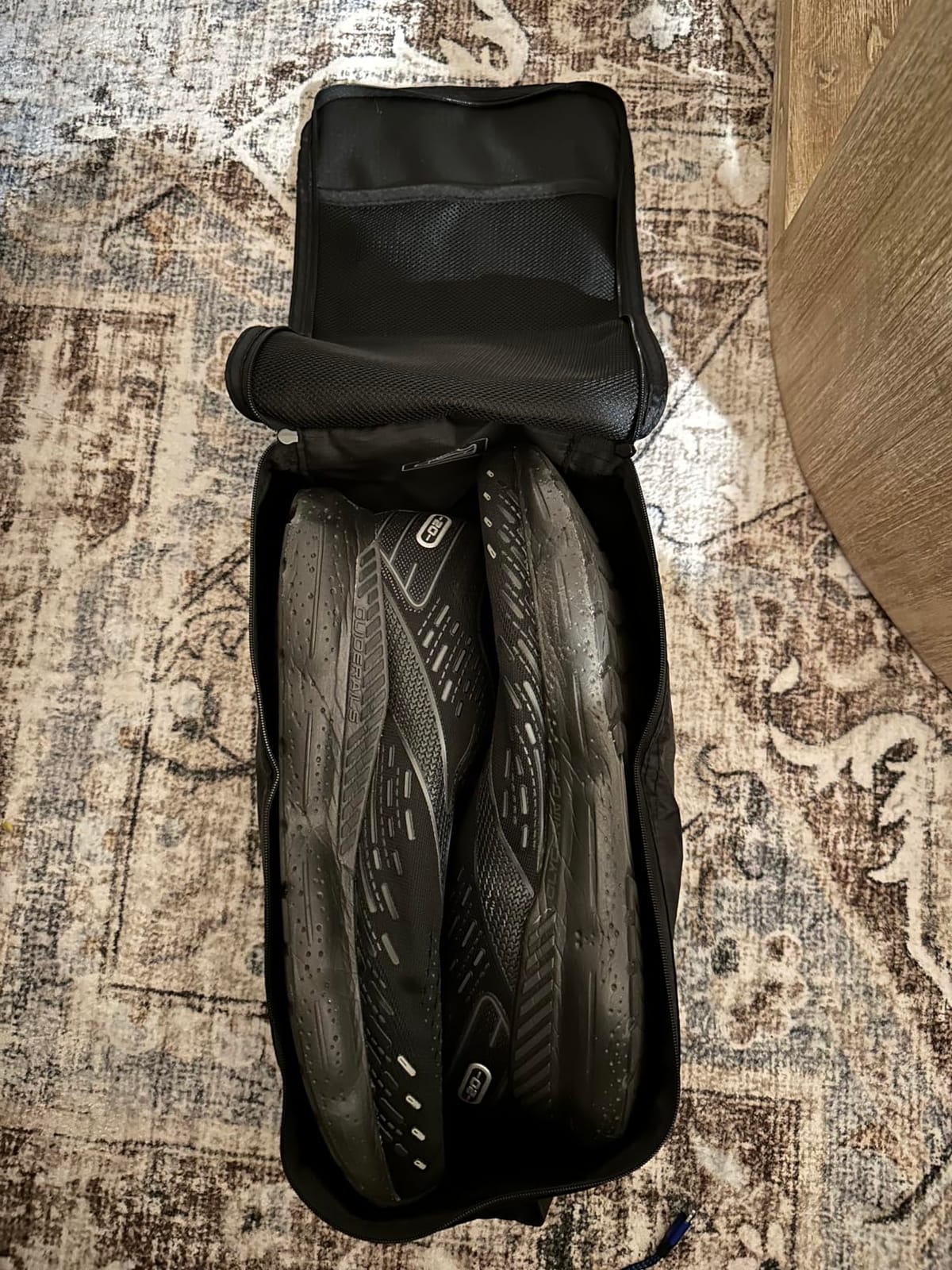 Travel Shoe Bags, Foldable Waterproof Shoe Pouches Organizer - Double Layer (Multi-colored 4) customer photo 2