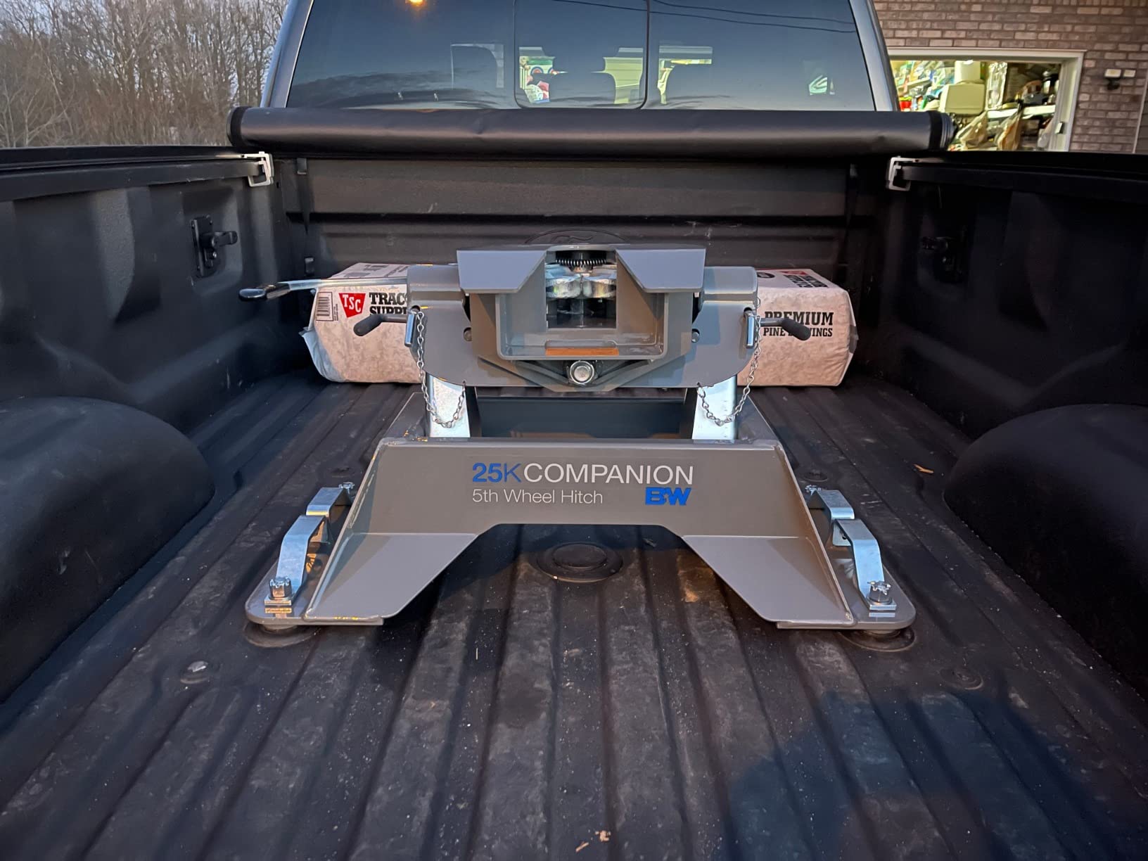 B&W Trailer Hitches 25K Companion OEM Fifth Wheel Hitch - Compatible with Ford OEM Puck System - RVK3305 customer photo 1