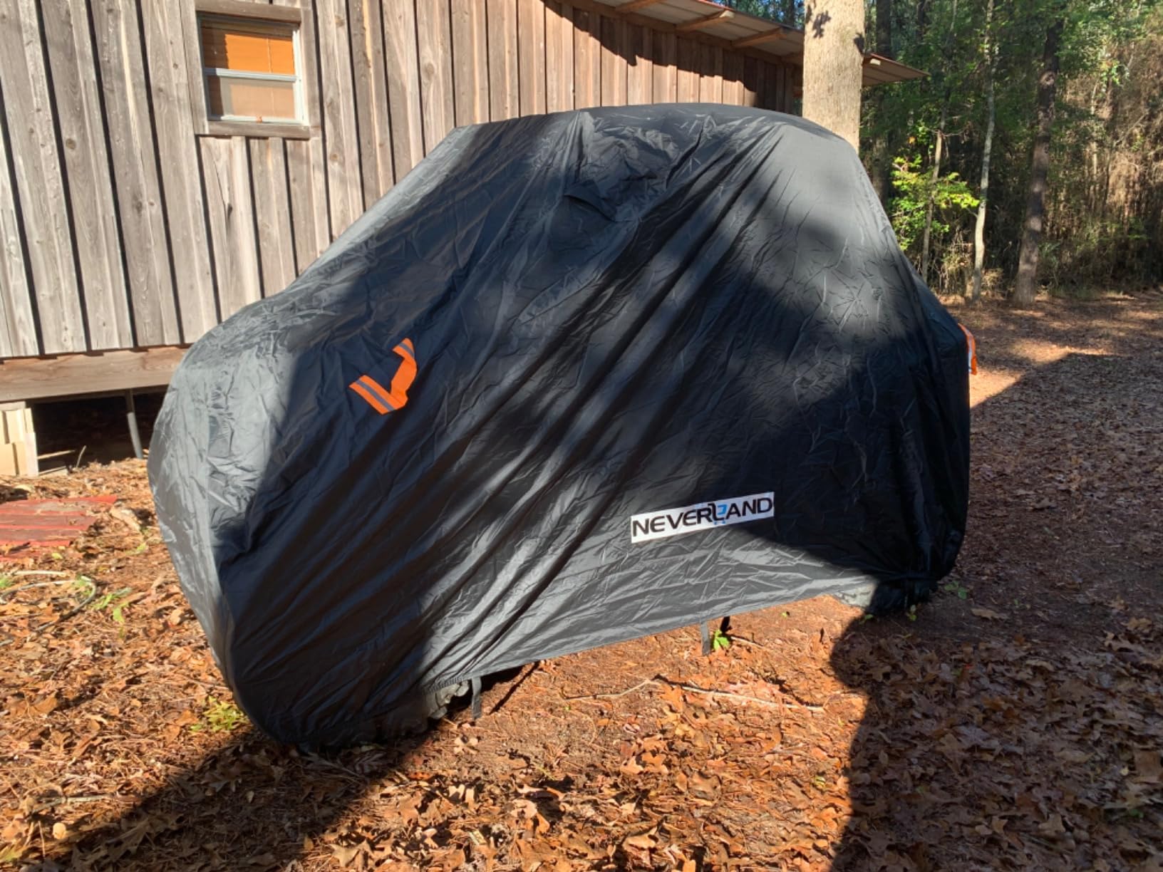 NEVERLAND UTV Cover Heavy Waterproof Denier Oxford Cloth for Polaris RZR Yamaha Can-Am Defender Kawasaki Ranger Cover 4-6 Passenger Black customer photo 1