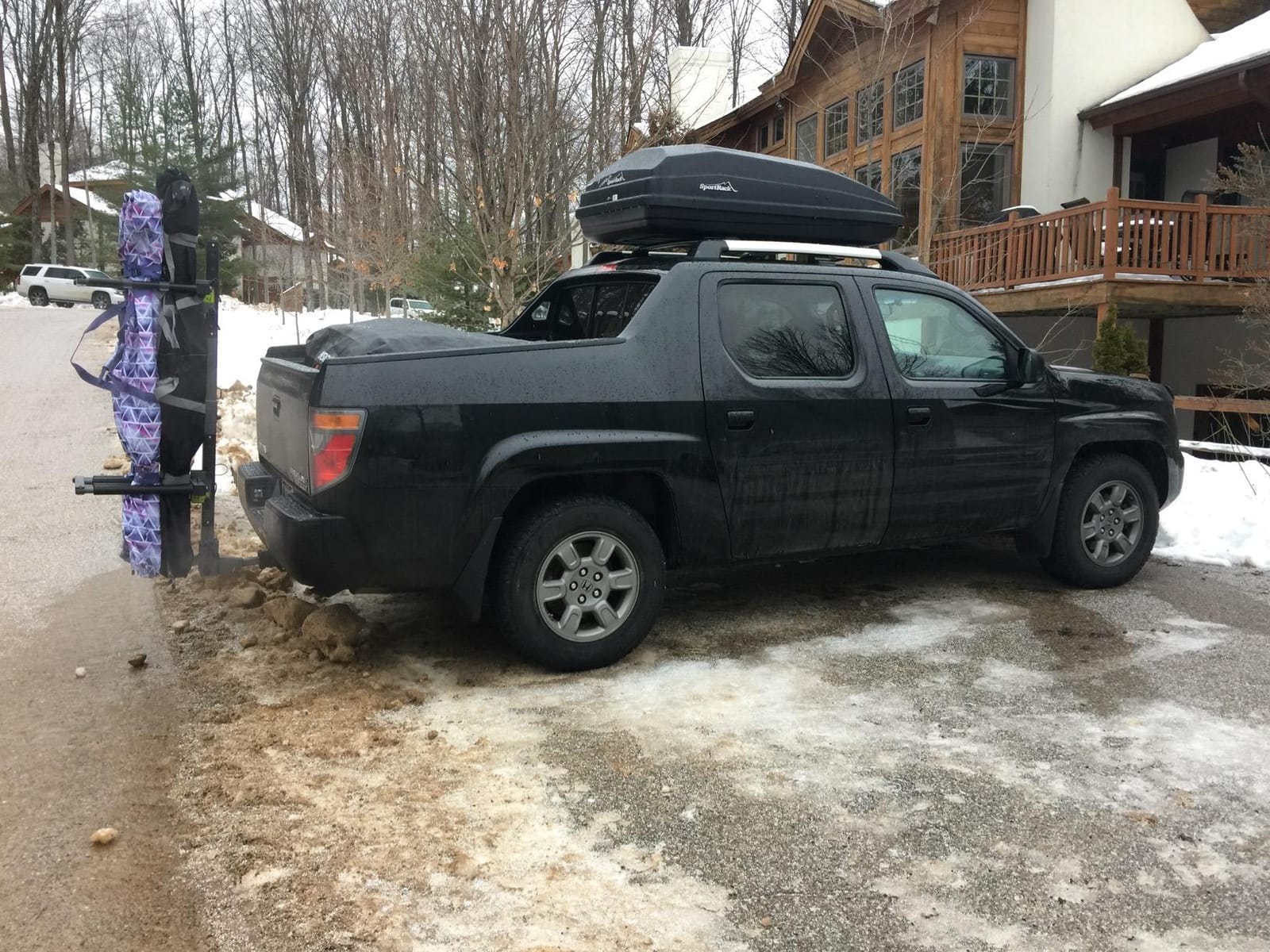 BUZZRACK BUZZSKI - Hitch Mounted Ski & Snowboard Rack | Fits 2