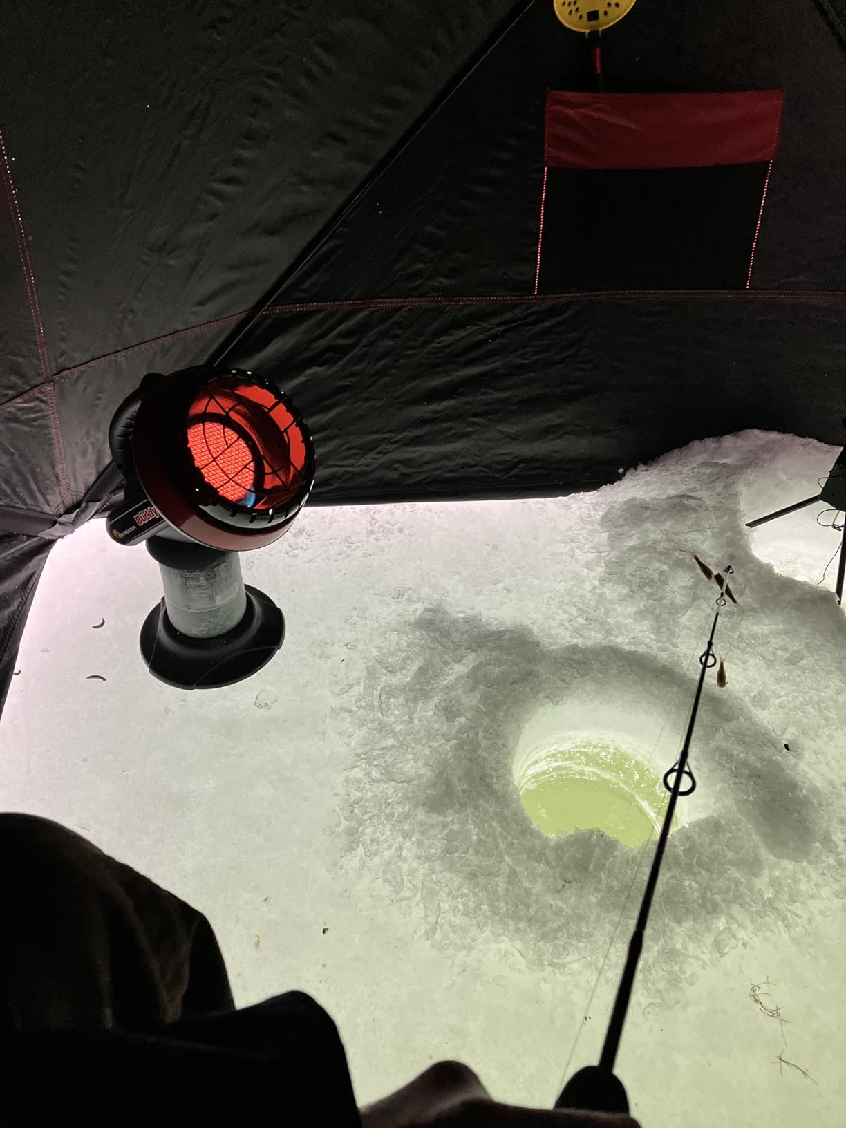 [FishPRO 2026 Upgrade] Underwater Fishing Camera 4.3'' Ice Fishing Camera 1000 TVL w/ 65ft Magnetic-Spool, IR, USB-C, 5000mAh, Portable Fish Finder for Ice Lake Boat Kayak Fishing customer photo 1
