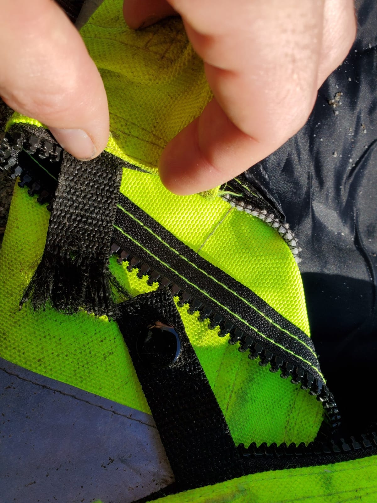 FORESTER EZ-Zip Wrap Around Chainsaw Chaps - 360 Degree Below The Knee Protection - Adjustable Belt Chain Saw Chaps for Men or Women - Full Wrap Zipper Chainsaw Pants customer photo 2