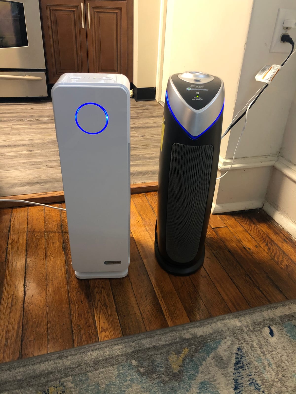 GermGuardian Air Purifier for Homes with Pets, H13 Pet HEPA Filter, Removes Pet Dander, Dust, Allergens, Smoke, Pollen, Odors, Mold, UV-C Light Helps Reduce Germs, 22 Inch, White, AC4300WPT customer photo 1