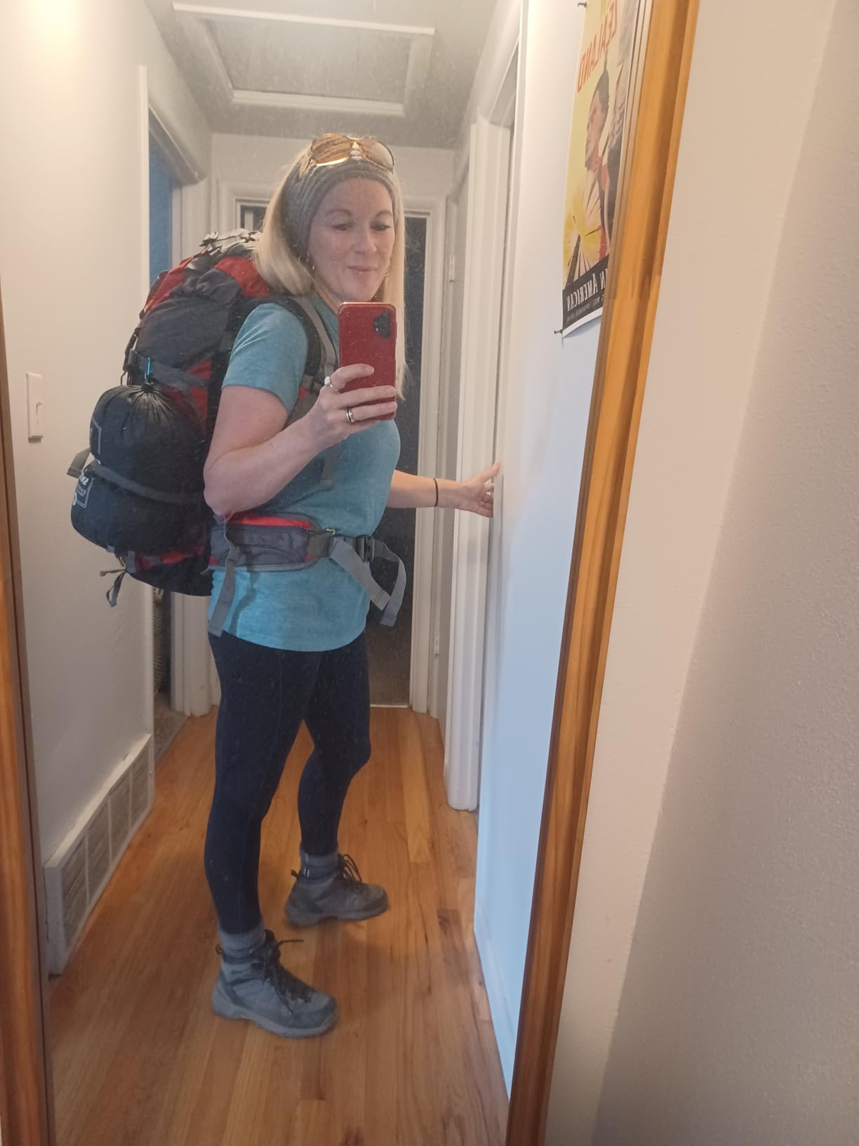 WoneNice 50L(45+5) Waterproof Hiking Backpack Outdoor Daypack w/Rain Cover customer photo 1
