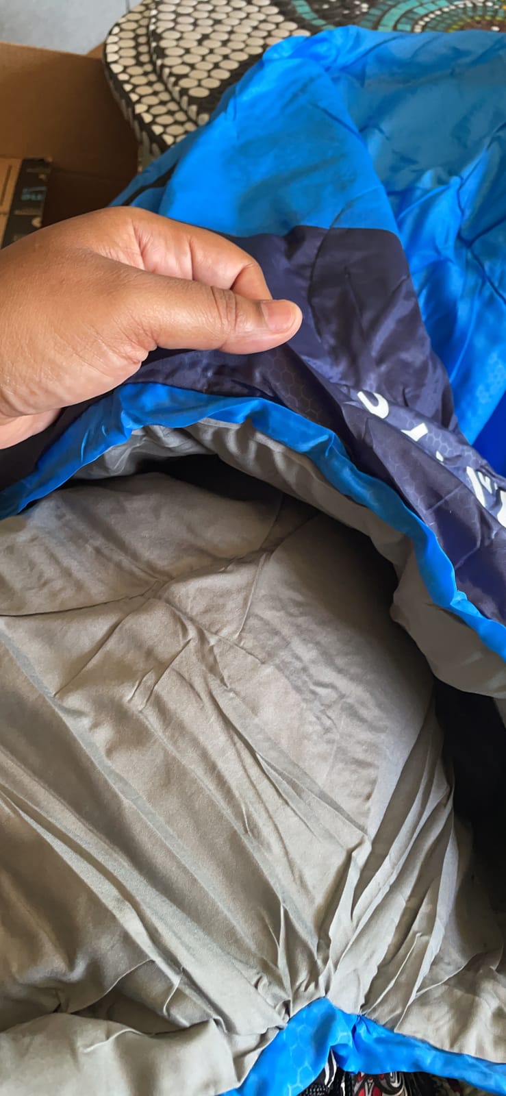 oaskys Camping Sleeping Bag - 3 Season Warm & Cool Weather - Summer Spring Fall Lightweight Waterproof for Adults Kids - Camping Essentials Gear Accessories Hiking Sleep Must Haves customer photo 1