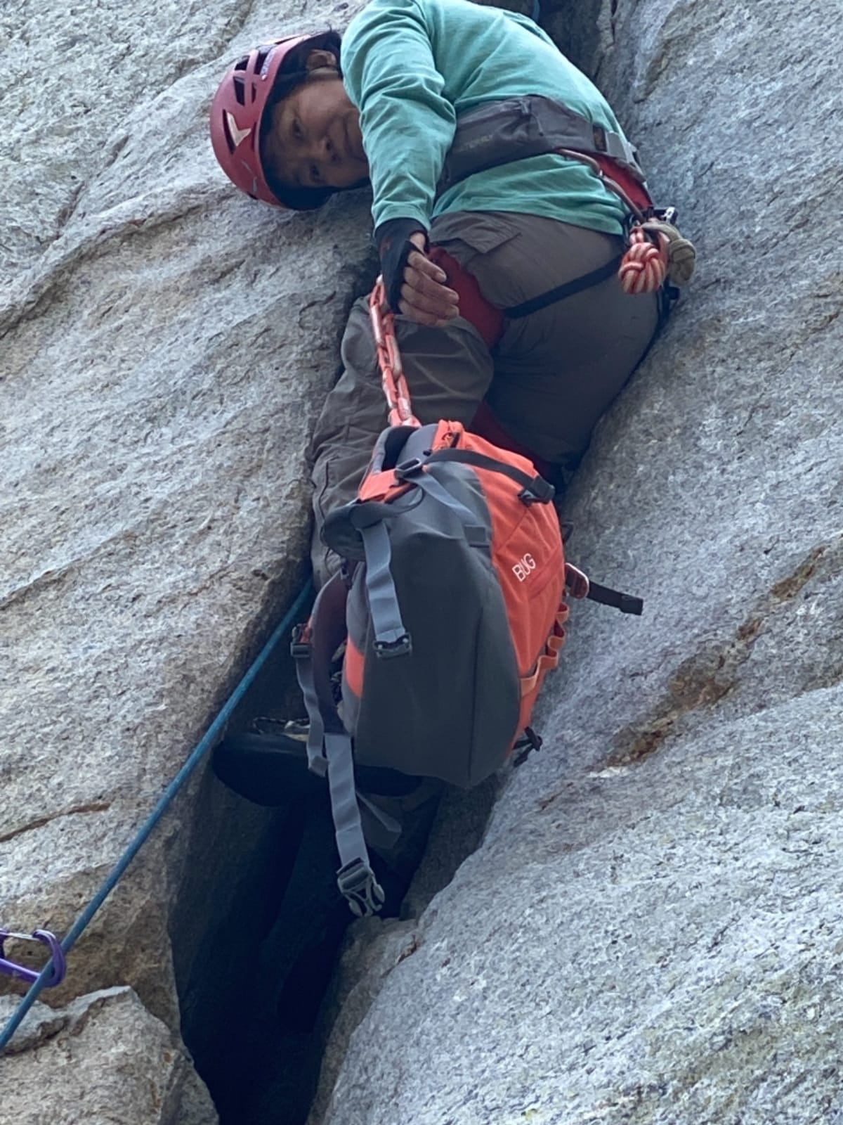 Petzl BUG Rock Climbing Backpack - Red/Orange-18L | For Single-Day Multi-Pitch Climbing customer photo 1