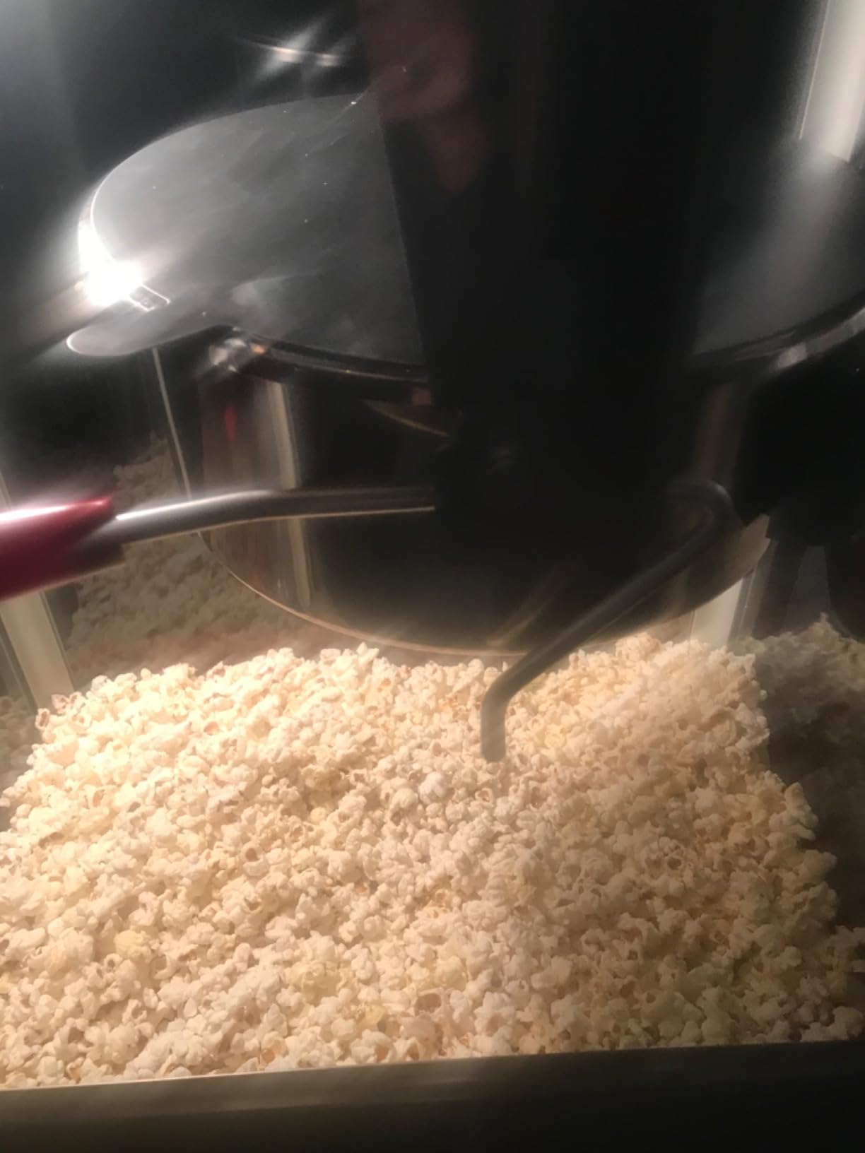 Olde Midway Commercial Popcorn Machine Maker Popper with Extra Large 16-Ounce Kettle - Black customer photo 2