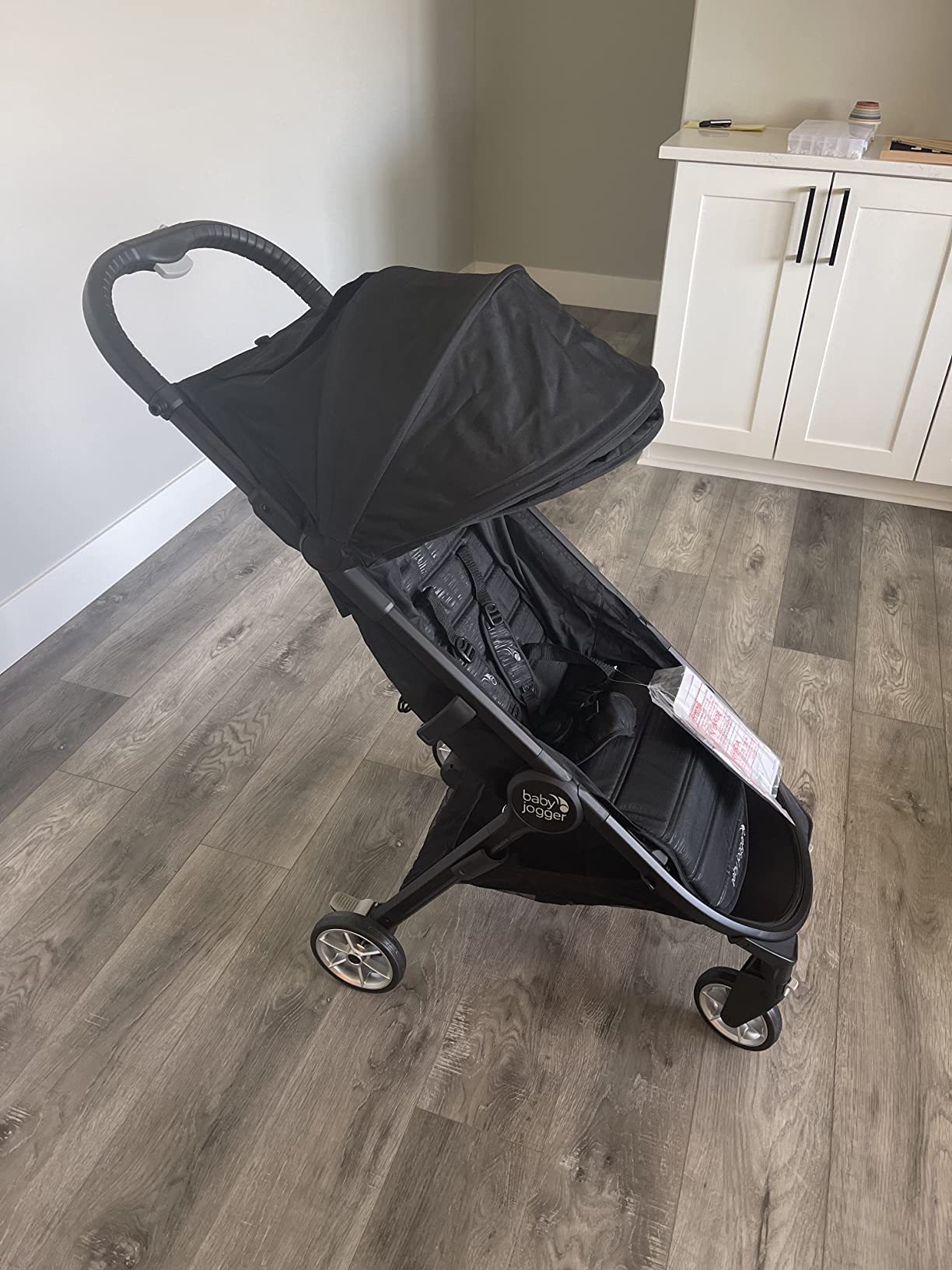 Baby Jogger City Tour 2 Carry-On Approved Travel Stroller, Ultra-Compact Baby Stroller, Lightweight, Easy Fold, Baby Travel Essential, Pitch Black customer photo 2