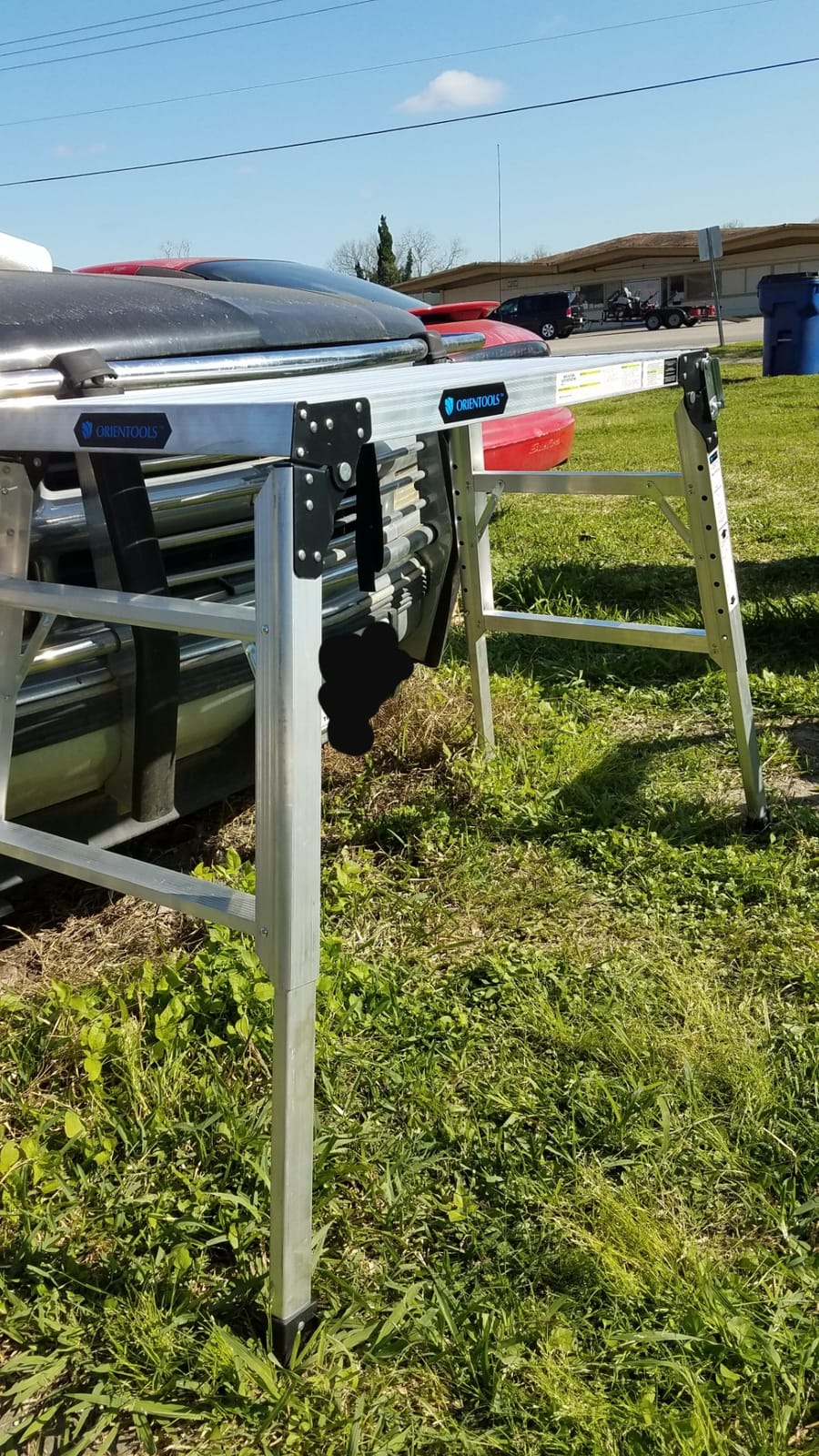 ORIENTOOLS Adjustable Work Platform, (39.4