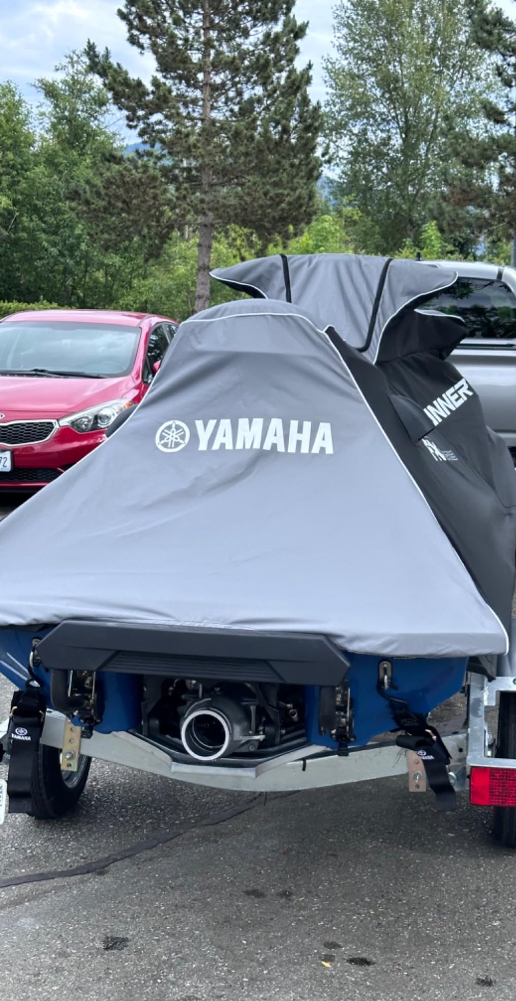 OEM 2019-2025 FX SVHO/FX HO Model Specific Fit Waverunner Cover MWV-CVRFX-CH-19 customer photo 2