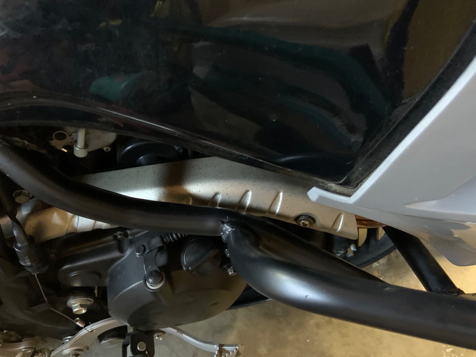ECOTRIC Crash Bars Engine Guards Compatible with 08-18 Kawasaki KLR650 customer photo 2