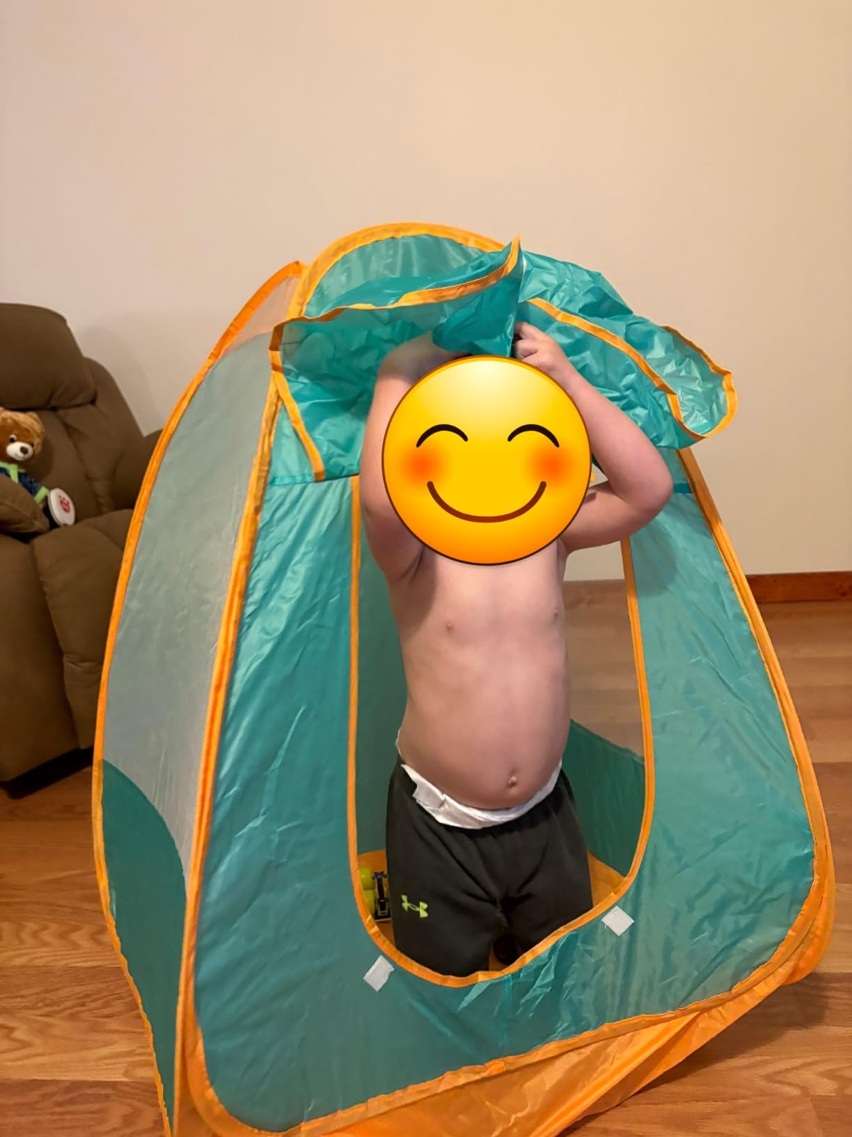 Meland Camping Play Set for Kids 3-6, Pretend Adventure Toy Gift | Pop-up tent, campfire, lantern, binoculars and camping gear for realistic pretend adventures indoors or outdoors customer photo 2