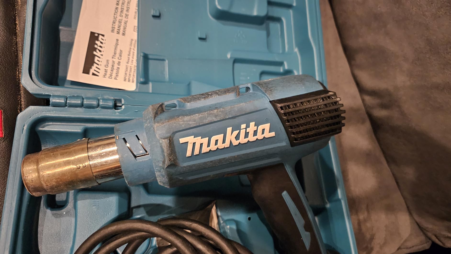 Makita HG6530VK Variable Temperature Heat Gun Kit with LCD Digital Display customer photo 2