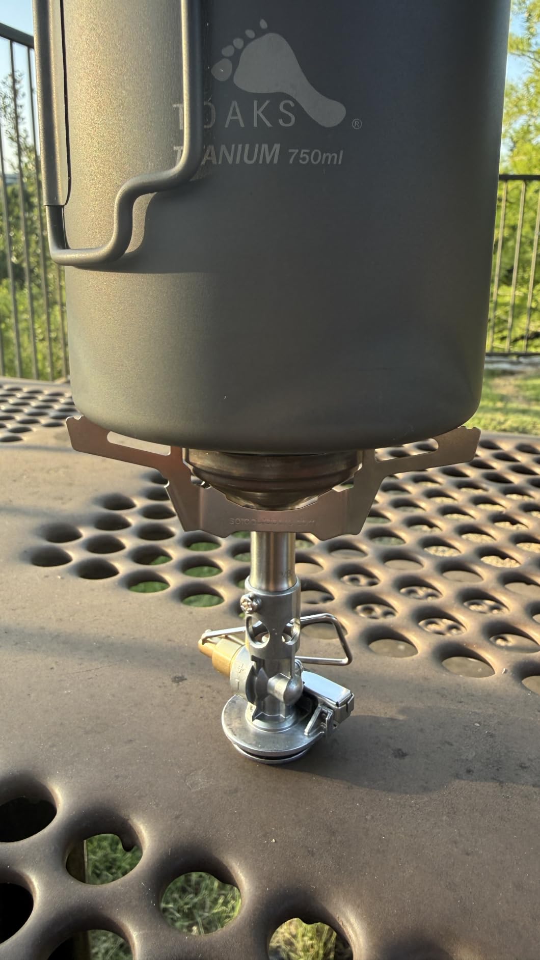 SOTO WindMaster Backpacking Stove with 4Flex, Canister Not Included | Lightweight & Durable Camp Stove for Windy Weather, Compact & Portable Camping Stoves for Hiking & Outdoor Cooking customer photo 1