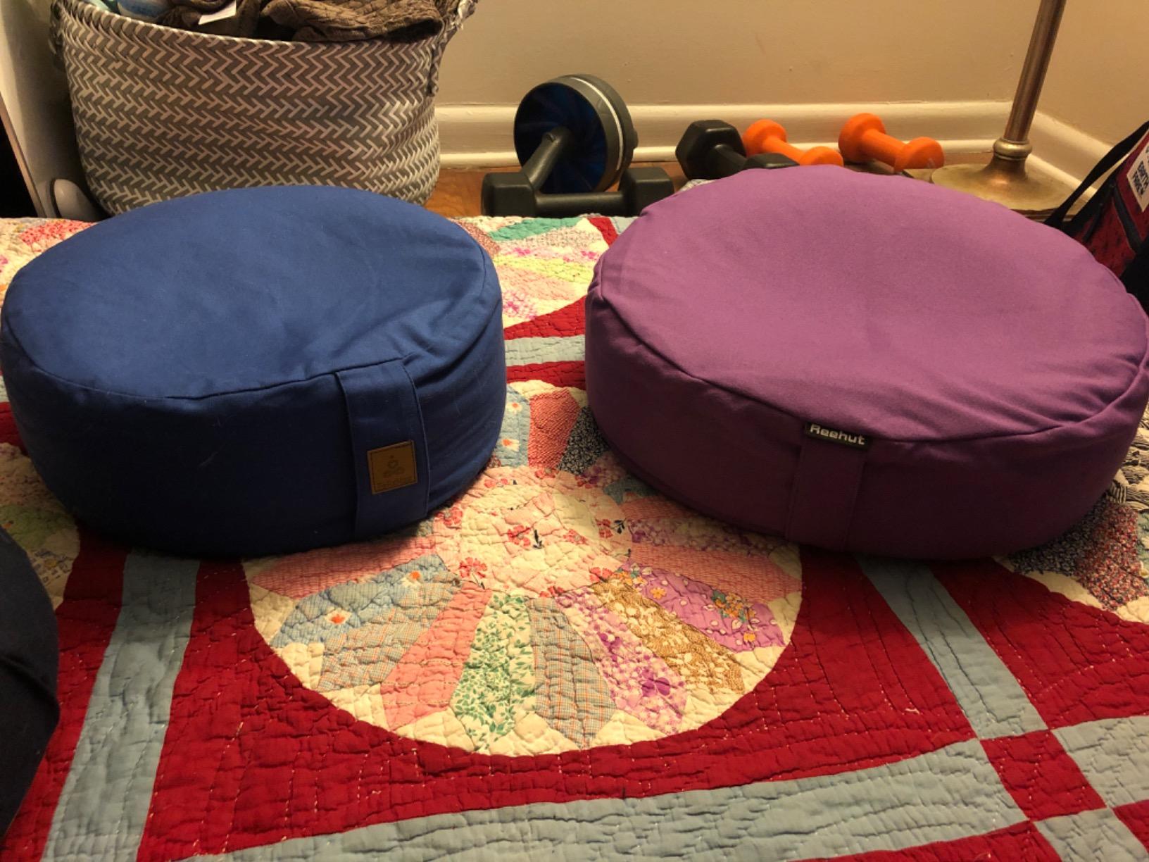 Zafu Buckwheat Meditation Cushion, D=13