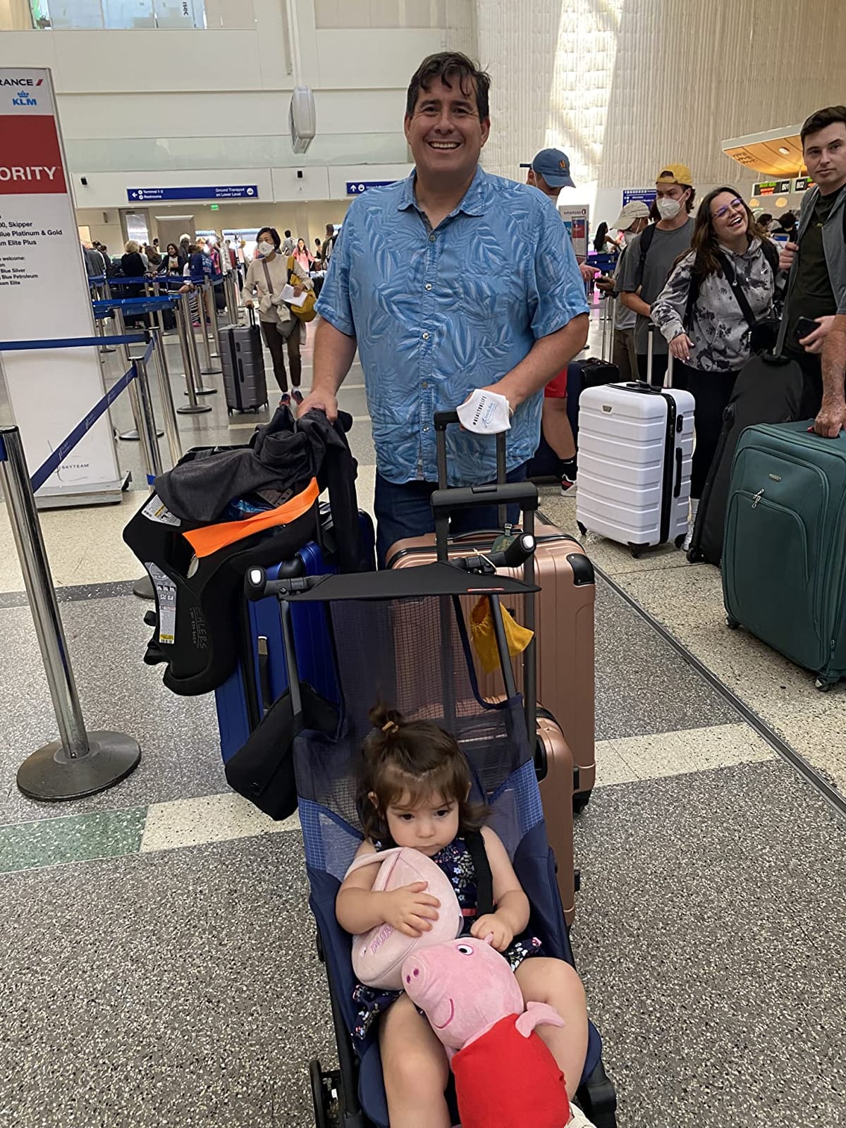 gb Pockit Air All Terrain Compact Lightweight Travel Stroller, Velvet Black | Baby Travel Stroller for Airplane or Car, Light, Carry On Compliant, Foldable, for Infant to Toddler, 6 Months-5 Years Old customer photo 1