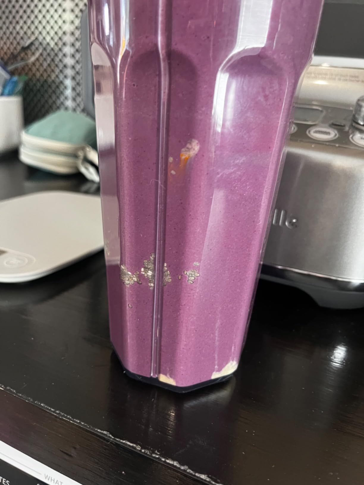 Breville BBL920BSS Super Q Home Blender, Brushed Stainless Steel | Quietly blend smoothies, soups and more with powerful noise-suppression technology for a peaceful kitchen | 68 oz capacity customer photo 1