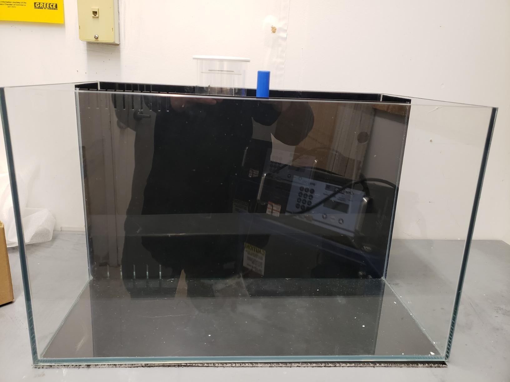 Empire USA - 24 Gallon All-in-One Aquarium Kit, Rimless Low Iron Glass AIO Saltwater & Freshwater Fish Tank, Complete Nano Reef Tank Setup for Home or Office customer photo 1