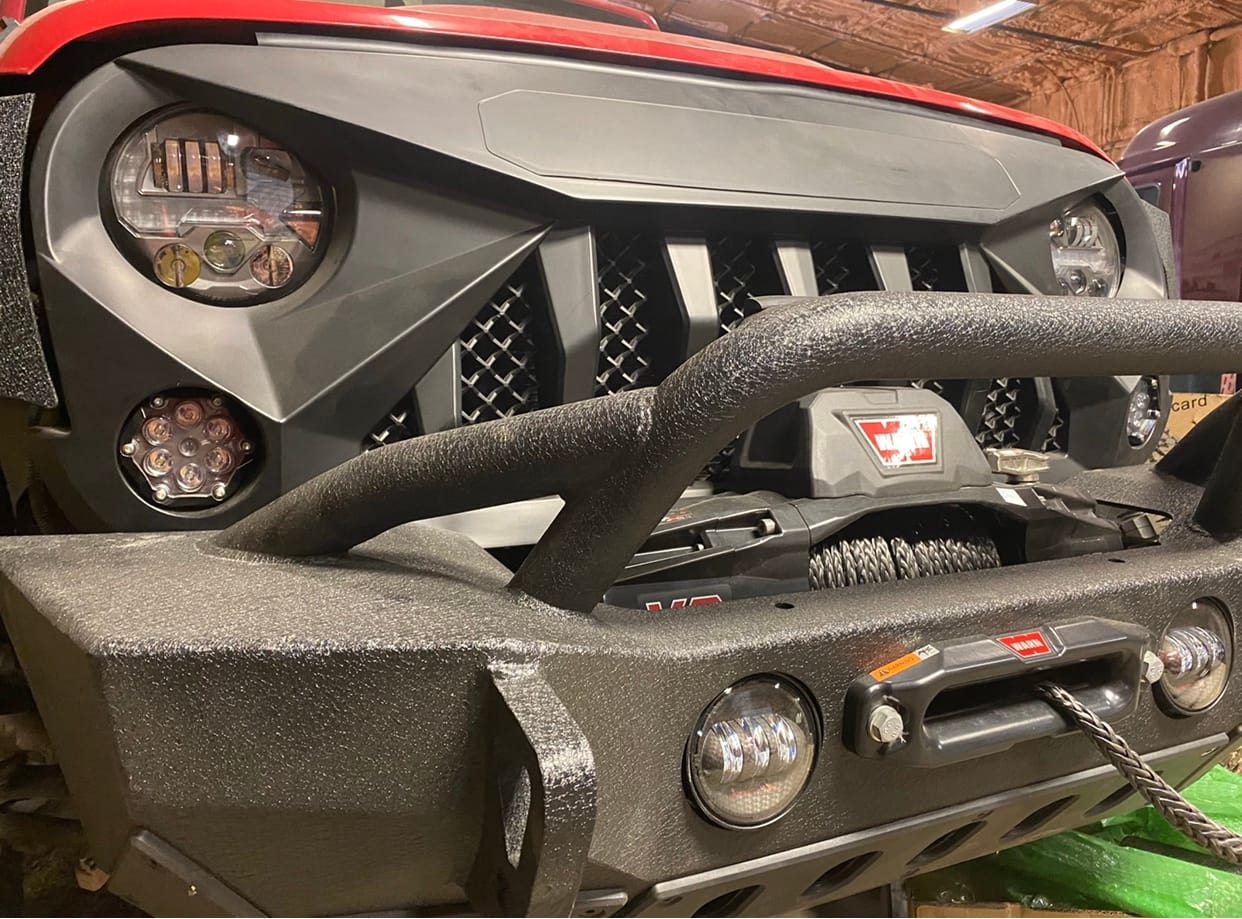 WARN VR EVO 12-S Electric 12V Winch with 12,000 lb Pull Capacity - Synthetic Rope, IP68 Waterproof, High-Performance Off-Road Recovery Winch for Trucks, Jeeps, and SUVs customer photo 2