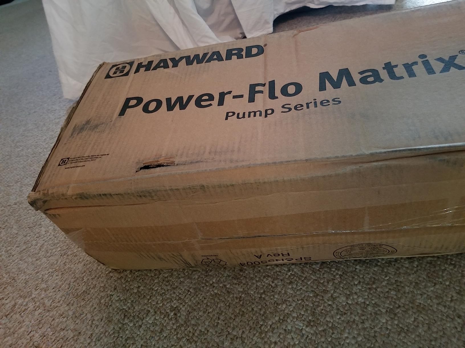 Hayward W3SP1593 PowerFlo Matrix Above Ground Pool Pump, 1.5 HP | W3SP1593 customer photo 2