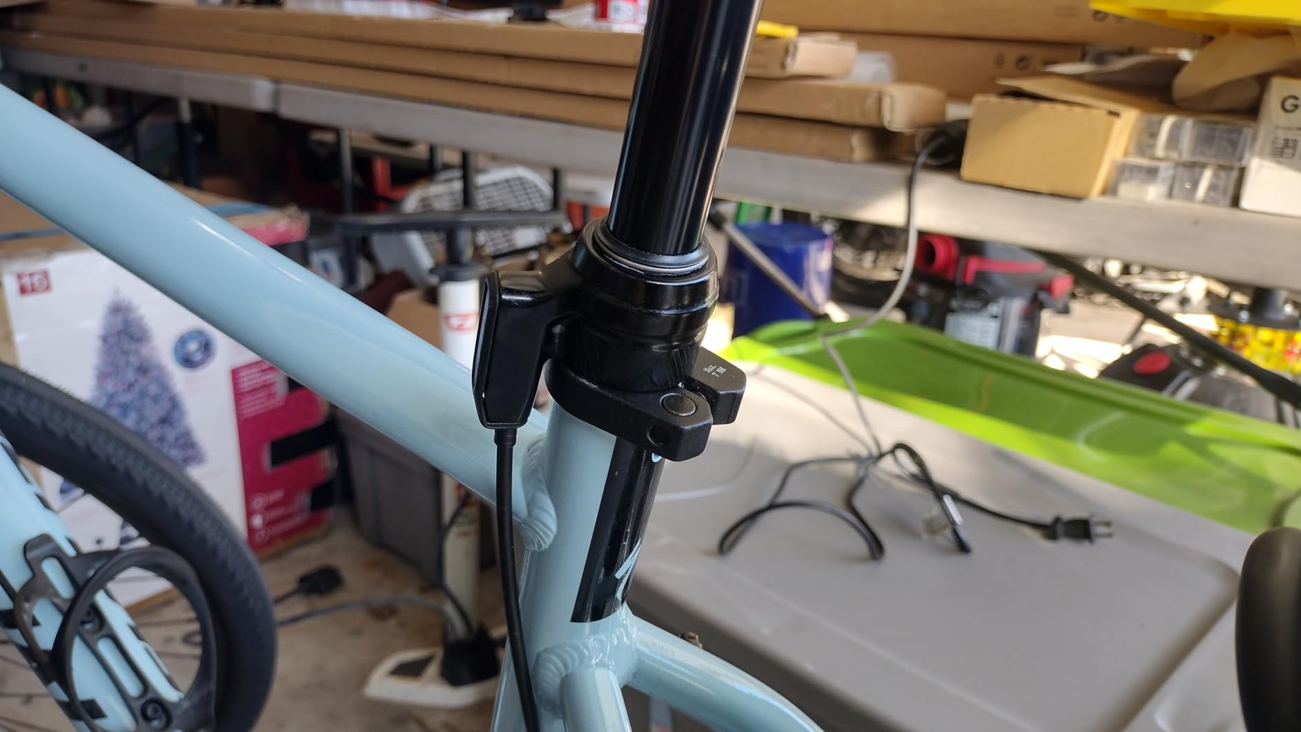 PNW Components Coast Suspension Dropper Post - Adjustable Air Suspension Seatpost customer photo 1