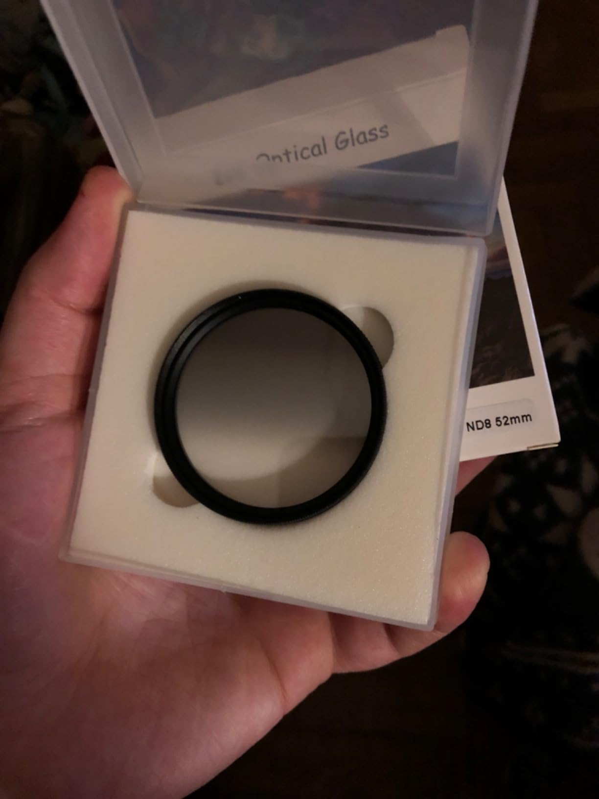ICE 52mm GND8 Soft Grad ND8 Filter Neutral Density ND 3 Stop Optical Glass 52 customer photo 1