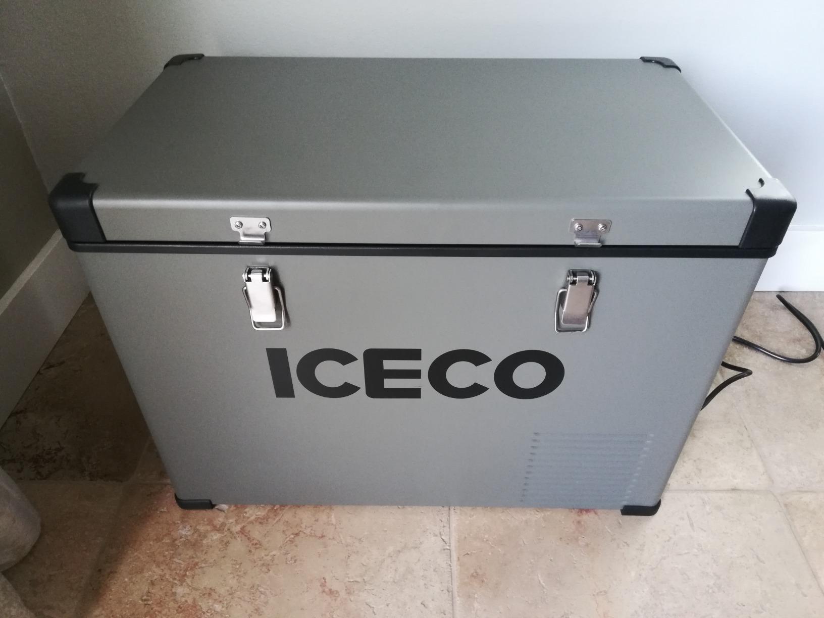 ICECO VL45 Portable Refrigerator with SECOP Compressor, 45 Liters Platinum Compact Refrigerator, DC 12/24V, AC 110-240V, 0℉ to 50℉, Home & Car Use (Without Insulated Cover) customer photo 2