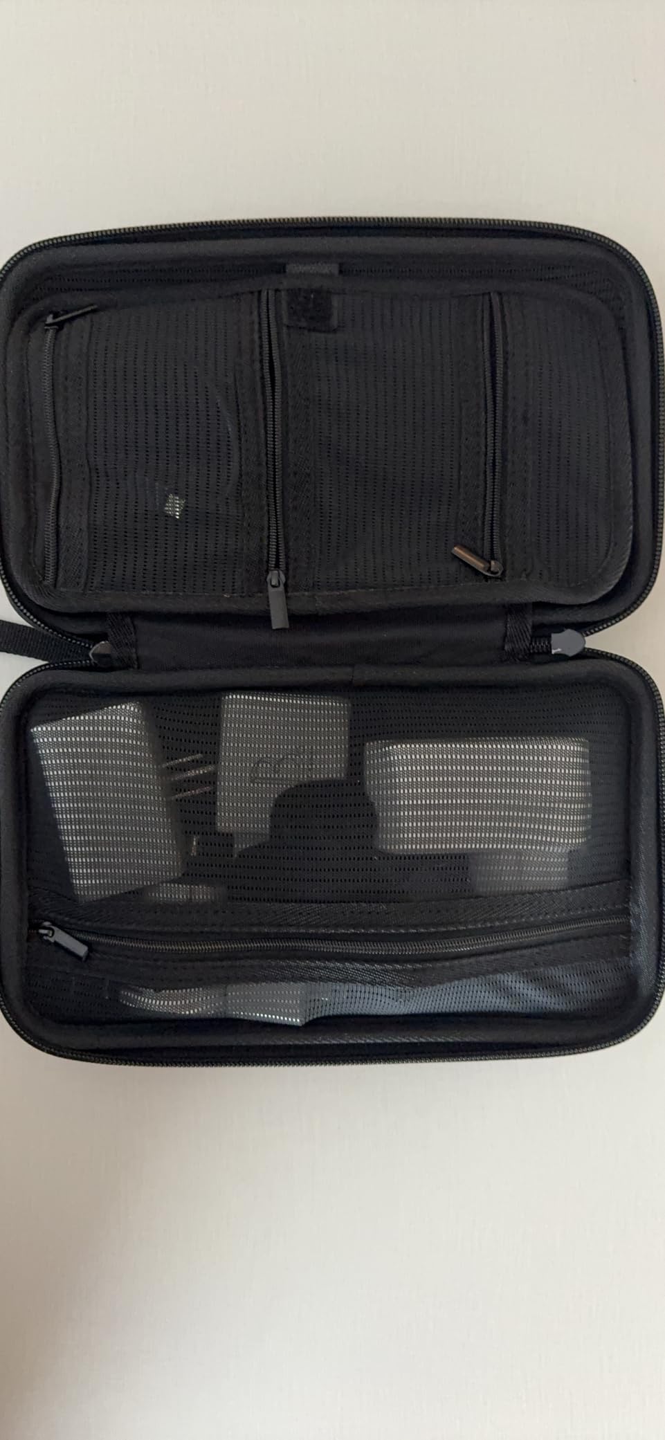 ProCase Large Hard Travel Electronic Organizer Case for MacBook Power Adapter Chargers Cables Tech Organizer Hard Drive USB Flash Disk SD Card Portable Electronics Accessories Bag - Black customer photo 2