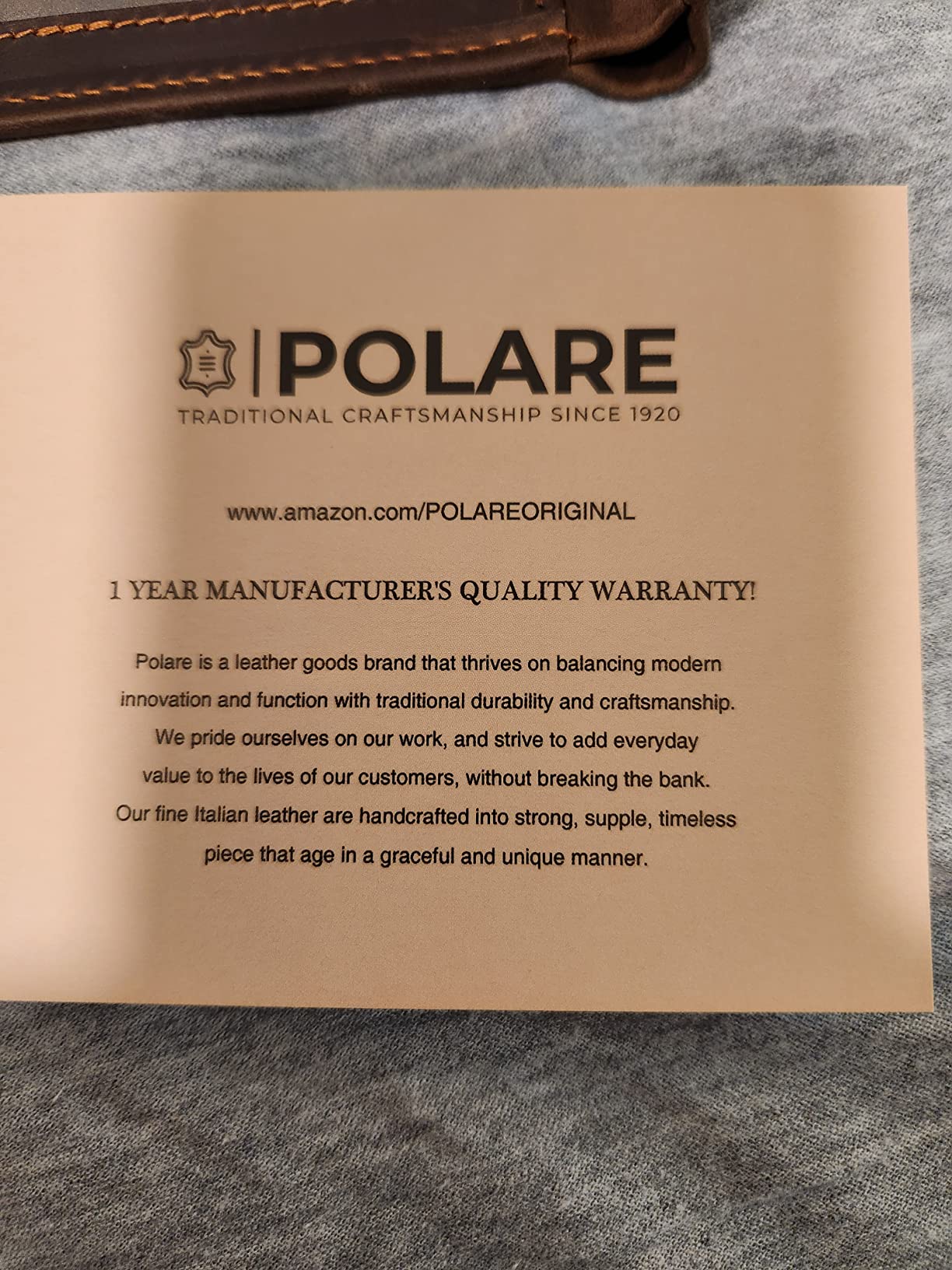Polare Luxury RFID Blocking Leather Passport Holder Travel Wallet For Men and Women (Dark Brown) customer photo 2