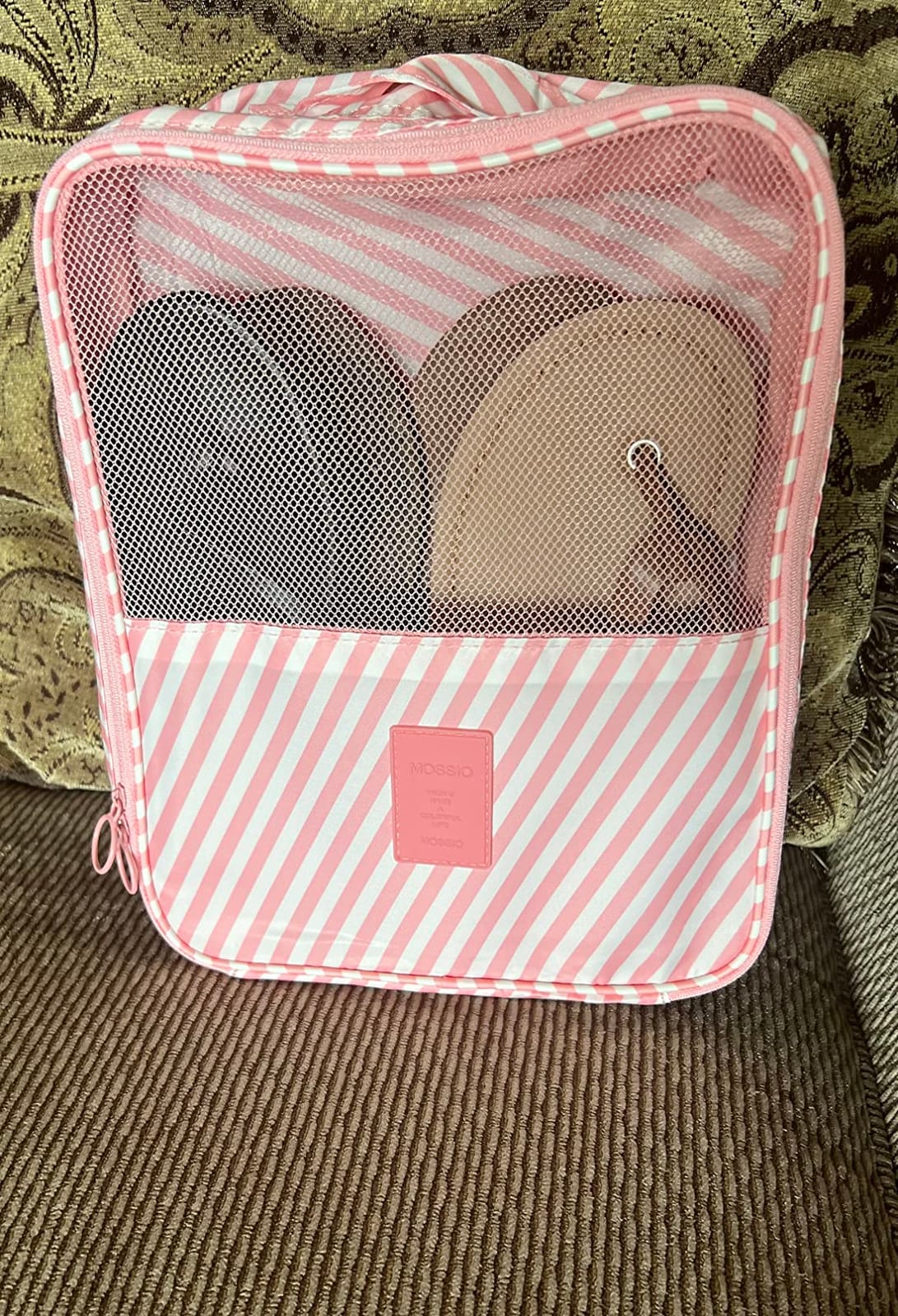 Mossio Shoe Bag Holds 3 Pair of Shoes for Travel and Daily Use Storage Pouch customer photo 1