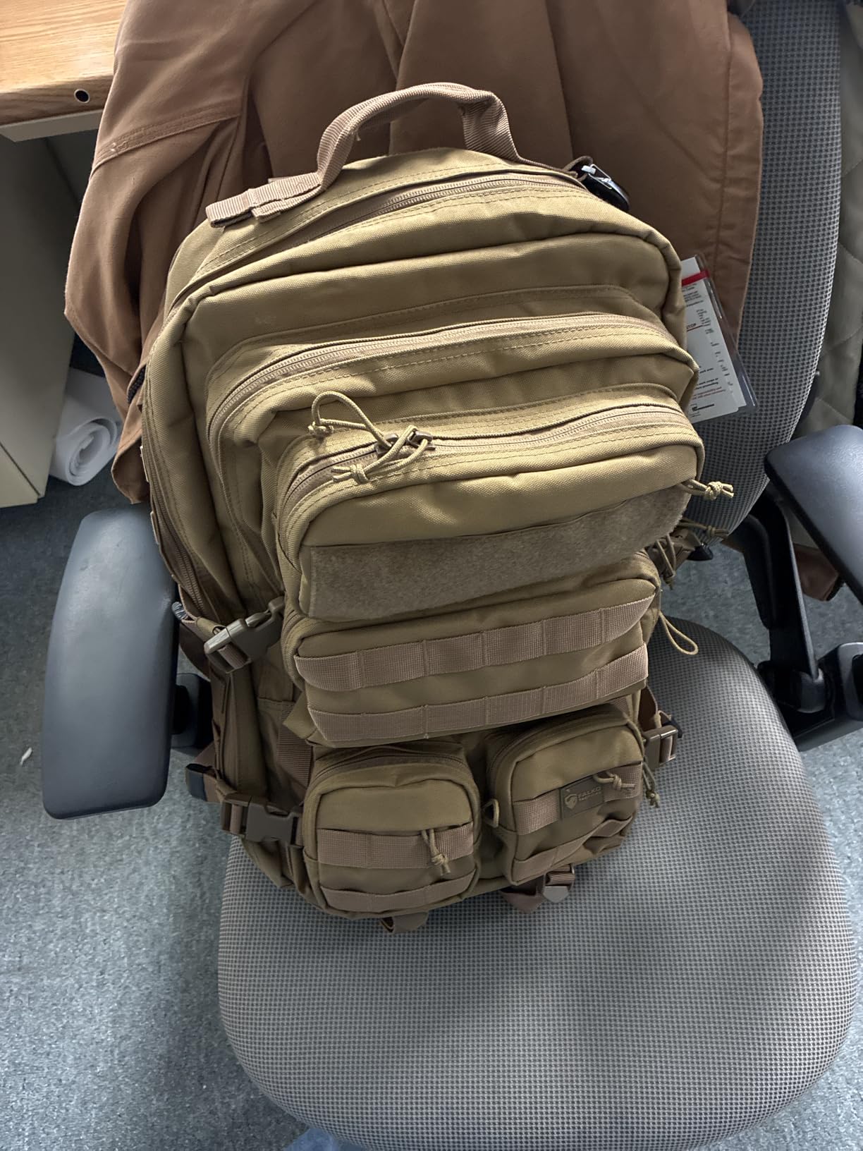 Falko Tactical Backpack for Men and Women 50L Backpack 2.4x Stronger Large Military Molle Rucksack, Bugout Backpack Outdoors customer photo 1