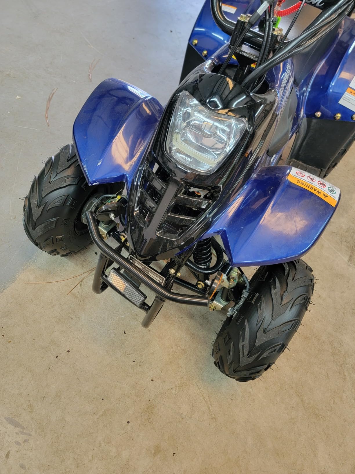 X-PRO 110cc ATV Quad 110cc 4 Wheeler ATVs, Black customer photo 1