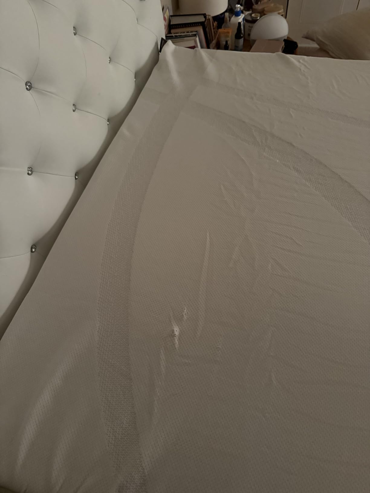Tempur-Pedic TEMPUR-Adapt + Cooling 3-Inch Full Mattress Topper Medium Luxury Premium Foam, Washable Cover, Medium Cooling Topper, White customer photo 1