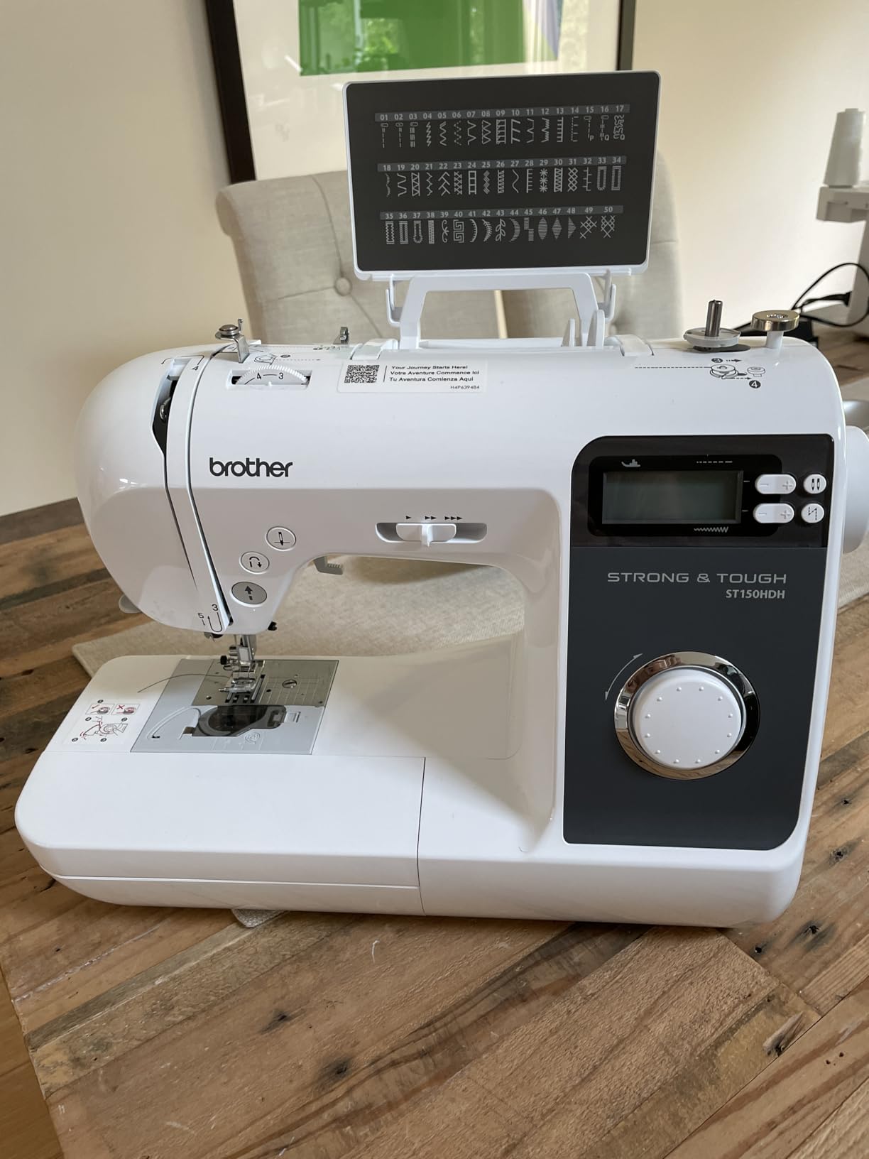 Brother ST150HDH Strong and Tough Heavy Duty Sewing Machine, 50 Built-in Stitches customer photo 1