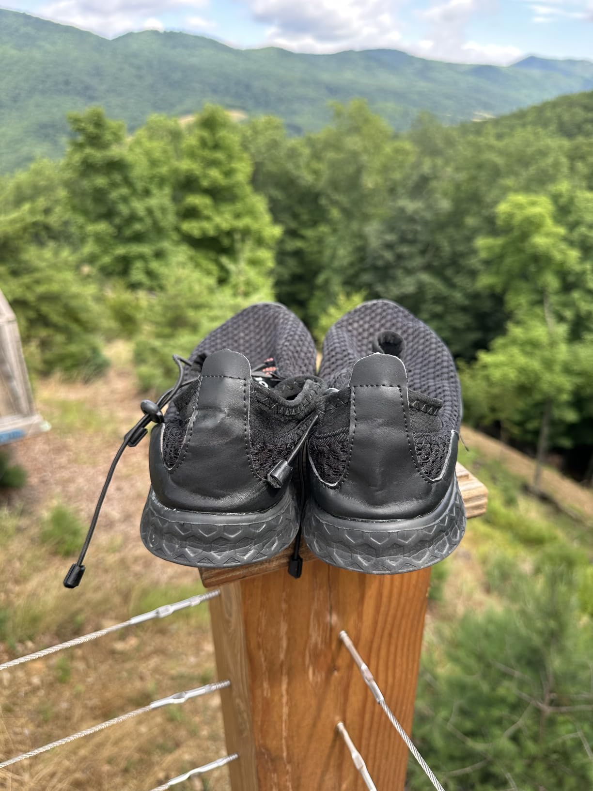 DOUSSPRT Men's Water Shoes Quick Dry for Beach Swim Pool Fishing customer photo 2