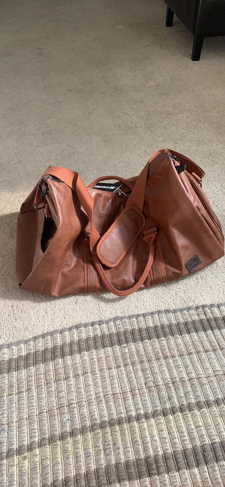 Convertible Travel Garment Bag, Carry on Garment Duffel Bag for Men Women - 2 in 1 Hanging Suitcase Suit Business Travel Bag customer photo 2
