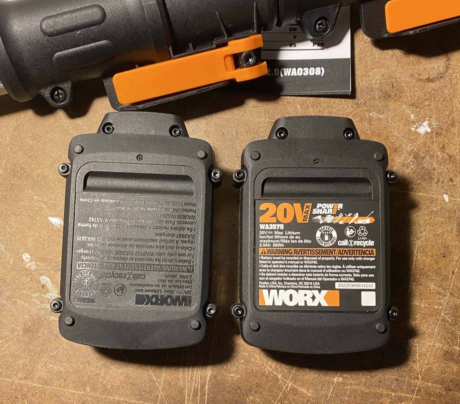 WORX WG252 20V 2-in-1 Attachment Capable Hedge Trimmer customer photo 2