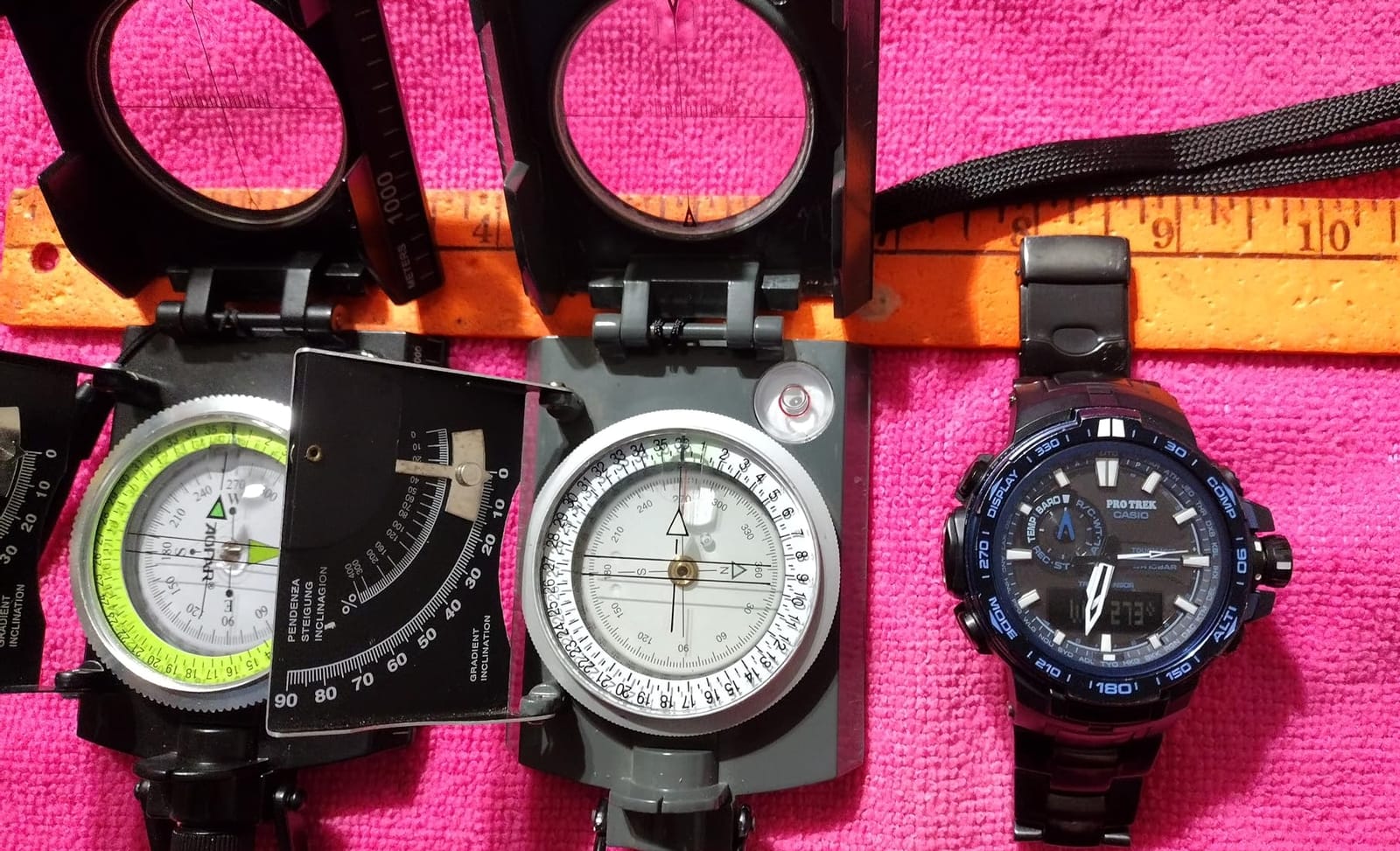 AOFAR AF-4074 Military Compass for Hiking, Lensatic Sighting Waterproof, Durable, Inclinometer for Camping, Boy Scout, Geology Activities Boating customer photo 1