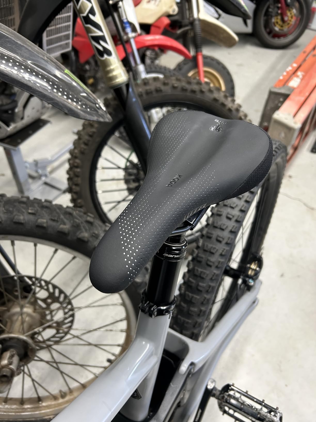 WTB Koda Mountain Bike Seat (Saddle) - Gravel, Trail & Bikepacking (Medium/Wide, 3 Rail Options) customer photo 1