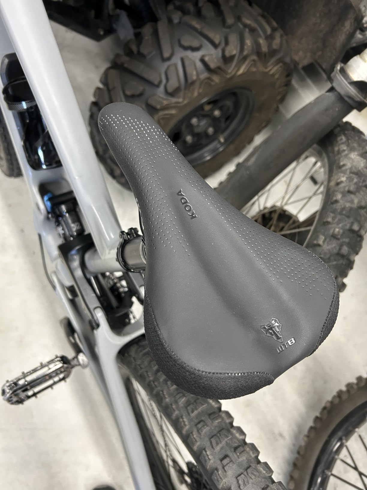 WTB Koda Mountain Bike Seat (Saddle) - Gravel, Trail & Bikepacking (Medium/Wide, 3 Rail Options) customer photo 2