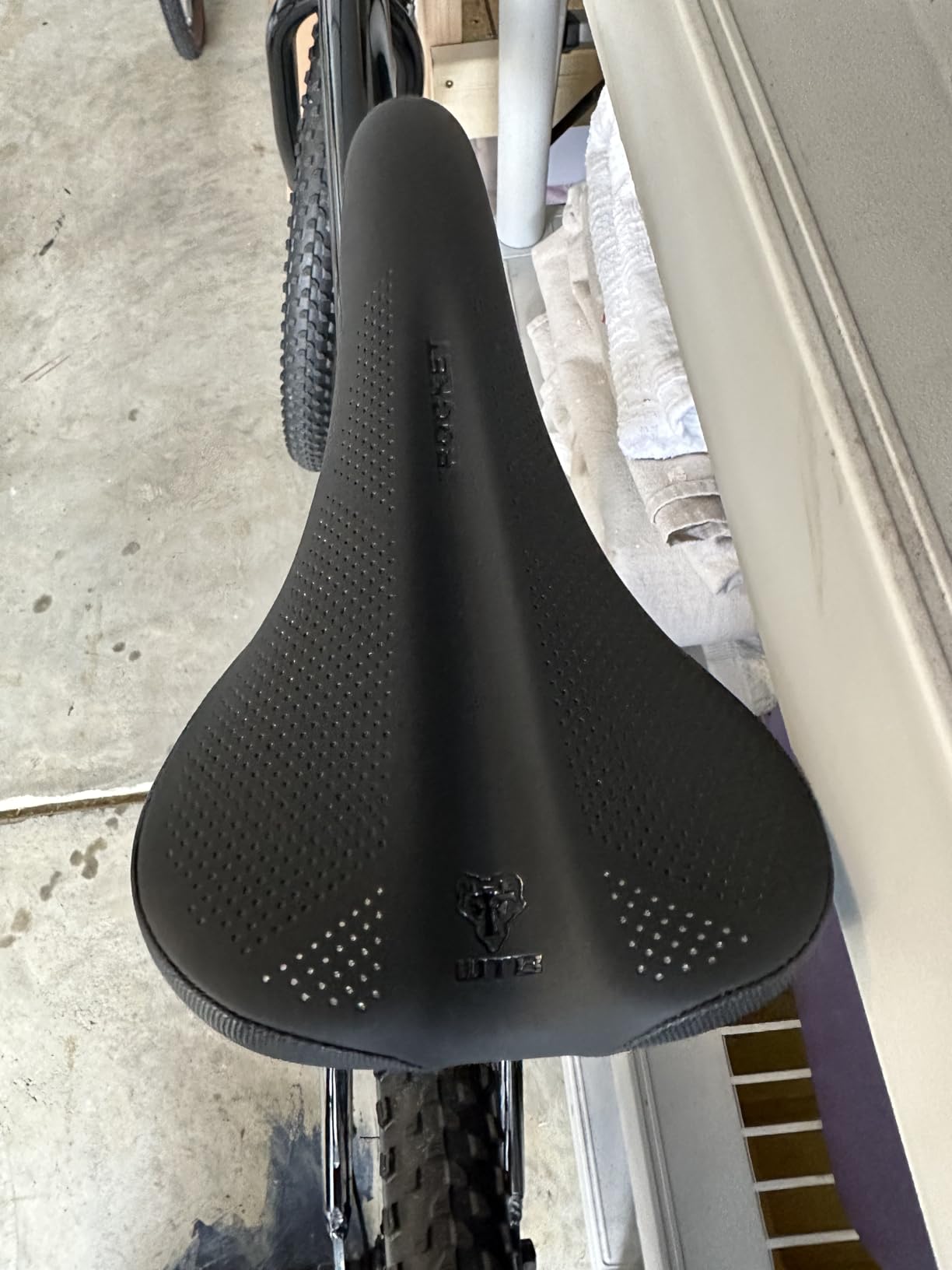 WTB Rocket Bike Seat (Saddle) - Thick Padding - Medium Width - Mountain & Gravel (Steel Rail) customer photo 1