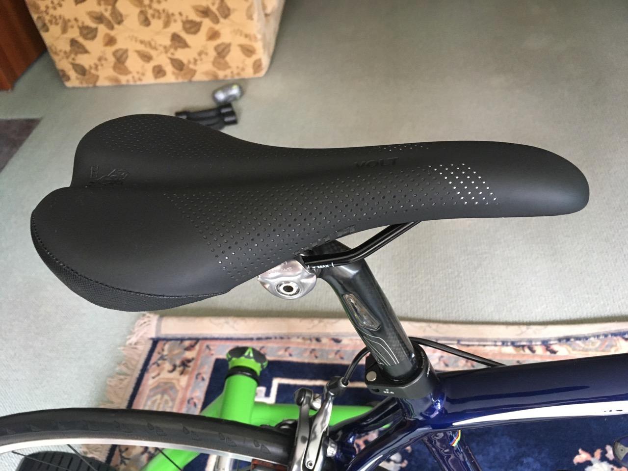 WTB Volt Bike Seat (Saddle) - Comfortable Medium Thickness Padding - Mountain, Gravel & E-Bikes (3 Sizes, 3 Rail Options) customer photo 1