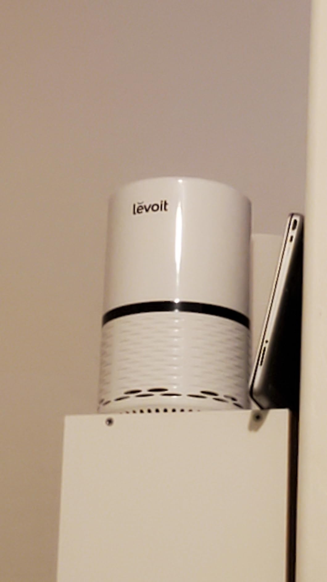 Levoit Air Purifier for Home Bedroom Small Room, Quiet Operation | Washable Pre-Filter for Dander, Smoke, Dust, Pollen, AHAM VERIFIDE, Odor Eliminators, Pet Hair Remover, Vital 100, White customer photo 2