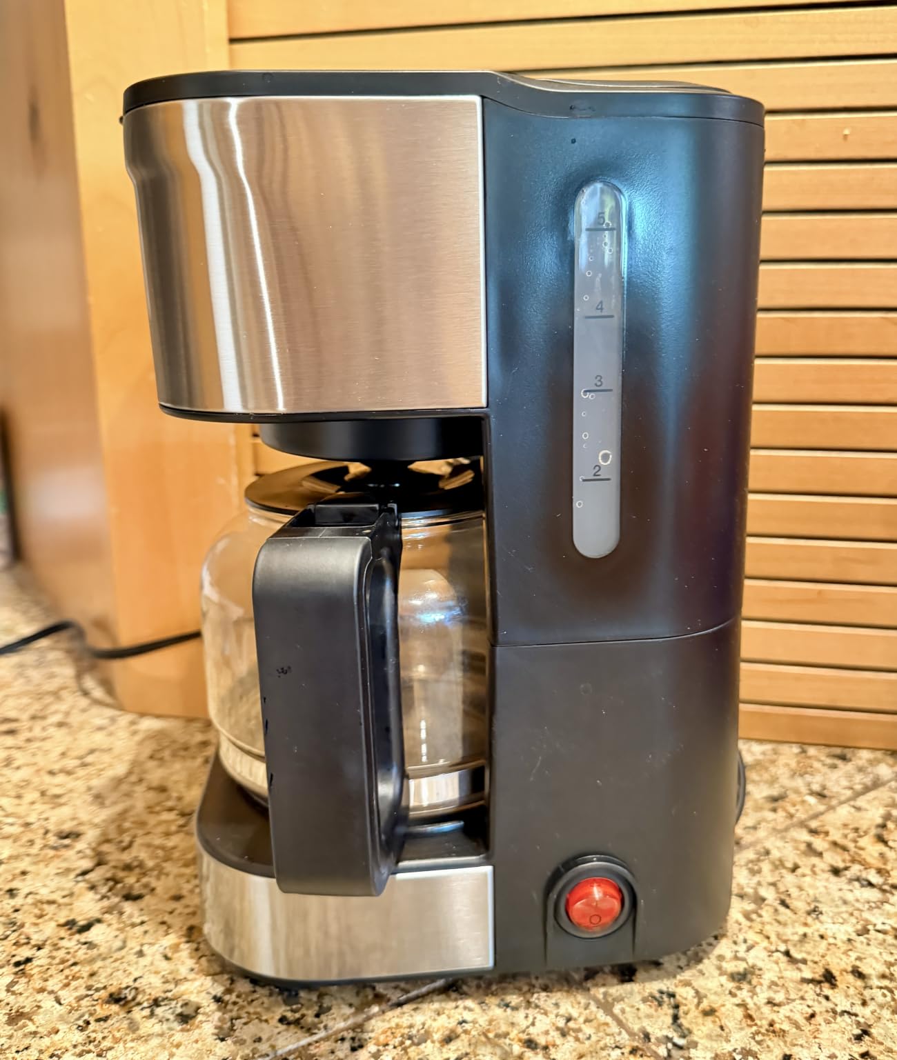 KRUPS Simply Brew Compact 5 Cup Coffee Maker: Stainless Steel Design, Pause & Brew, Keep Warm, Reusable Filter, Drip-Free Carafe customer photo 1