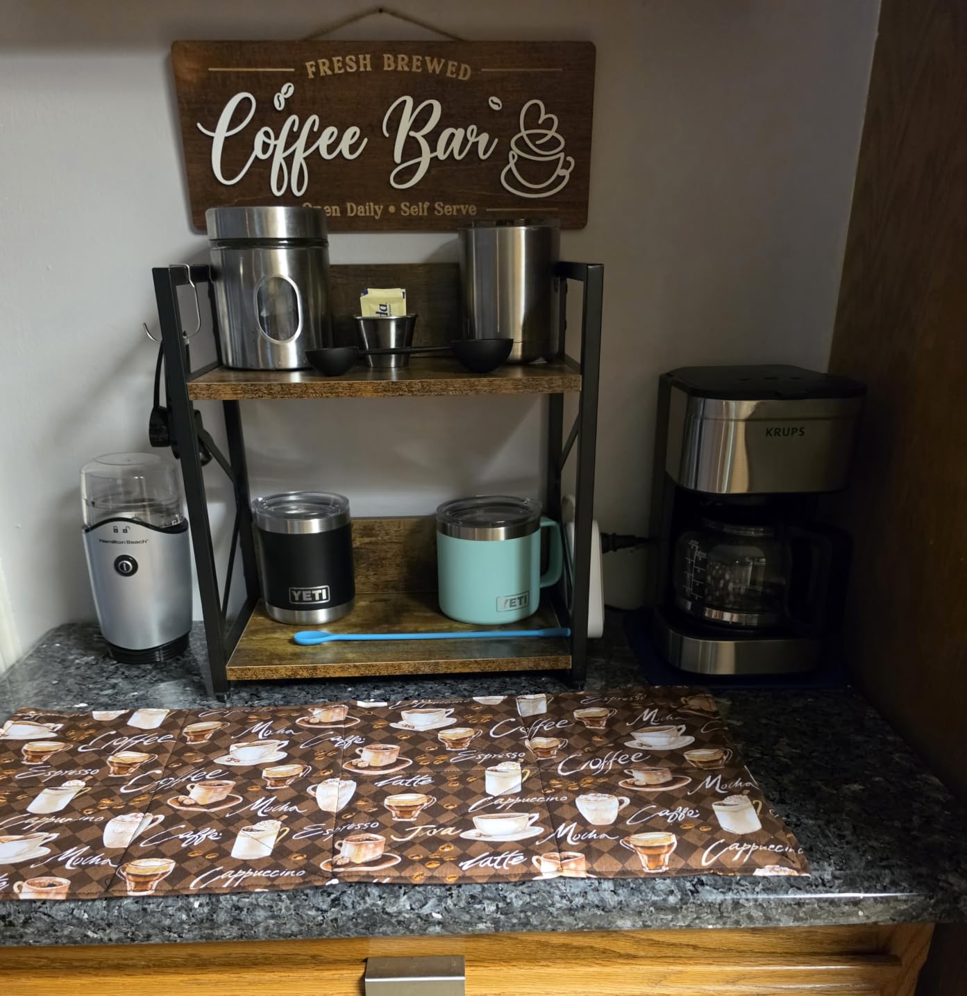 KRUPS Simply Brew Compact 5 Cup Coffee Maker: Stainless Steel Design, Pause & Brew, Keep Warm, Reusable Filter, Drip-Free Carafe customer photo 2
